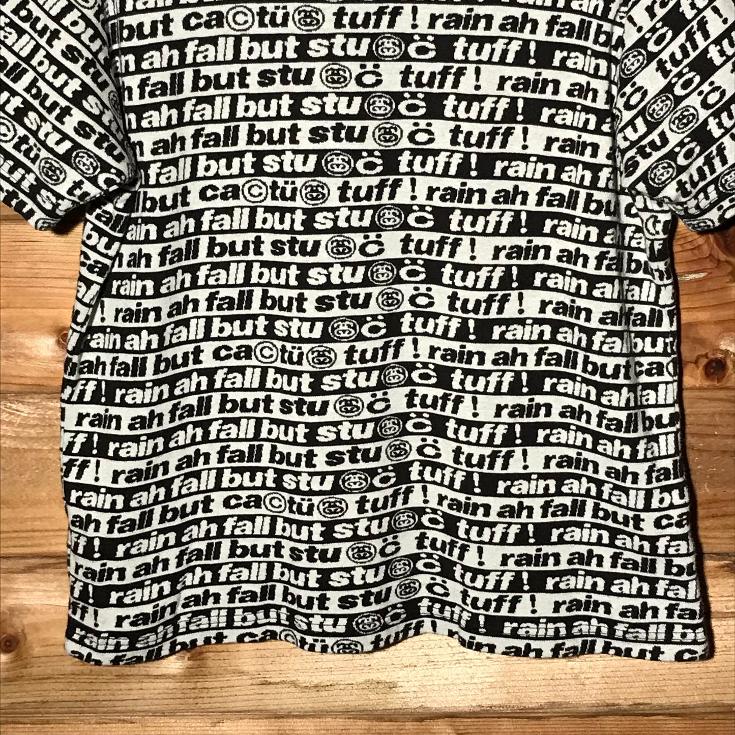 2022 Stüssy x CPFM Jacquard Crew AOP t shirt