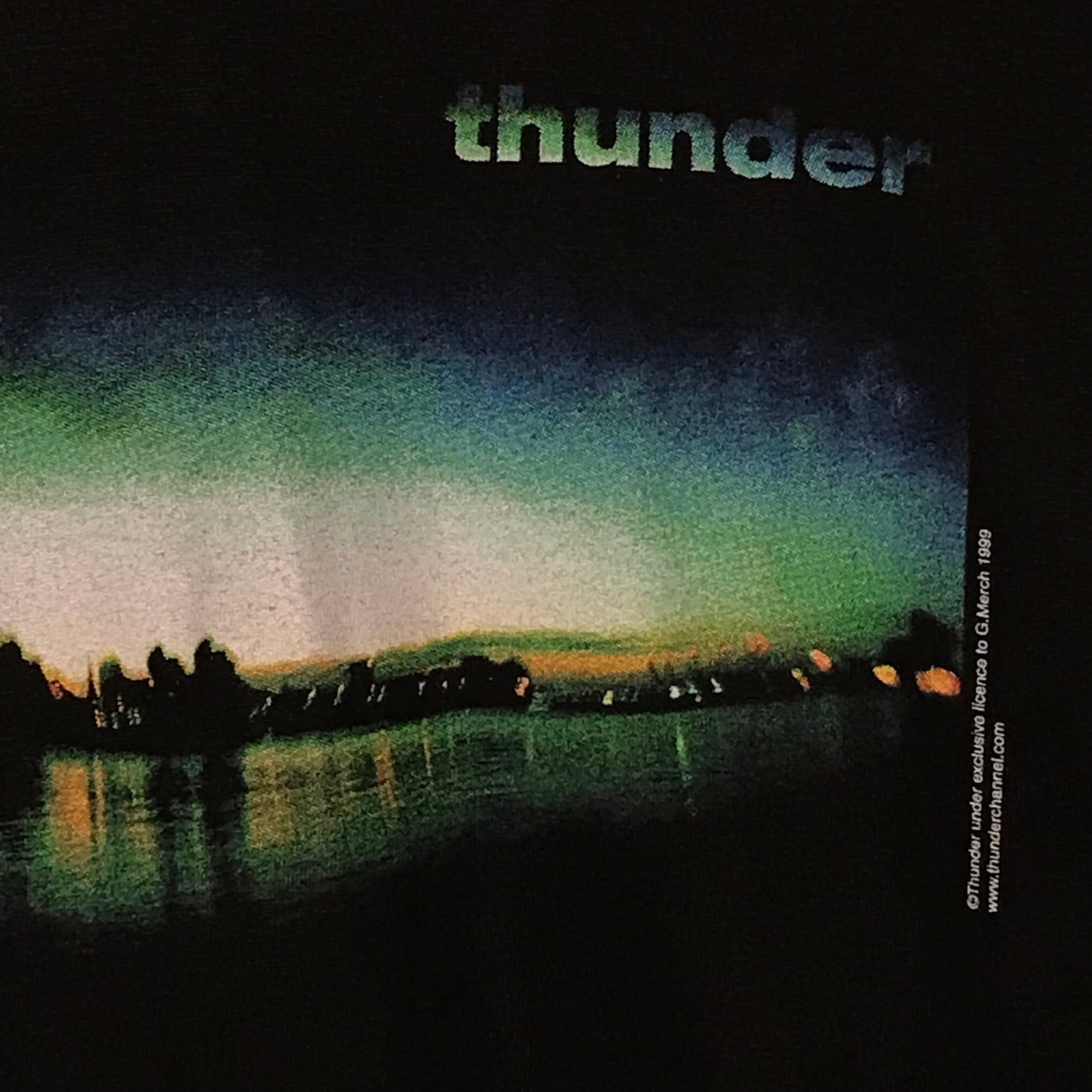 1999 Thunder Giving The Game Away World Tour t shirt