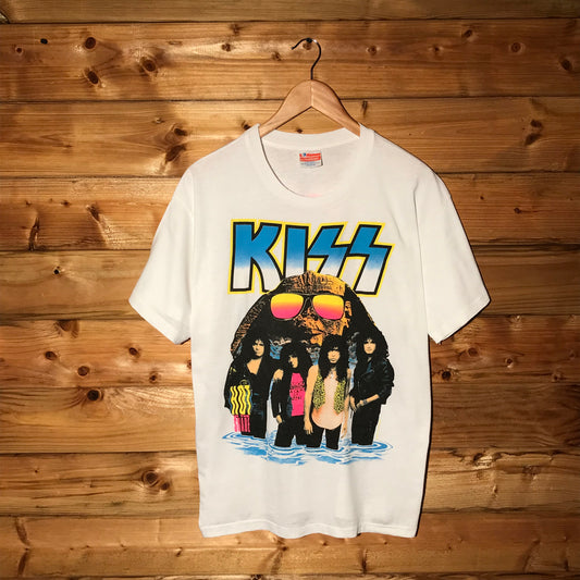 1990 Kiss Hot in The Shade World Tour t shirt