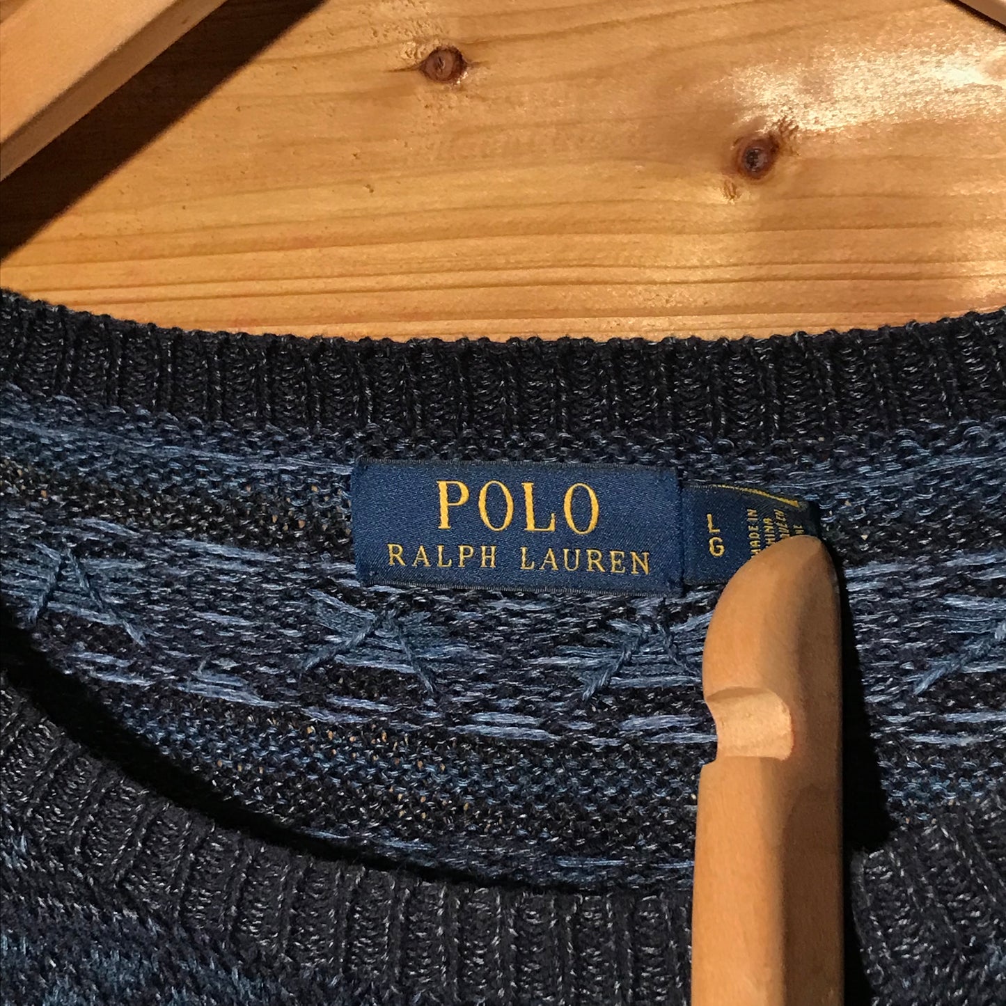 Polo Ralph Lauren Striped knit sweatshirt