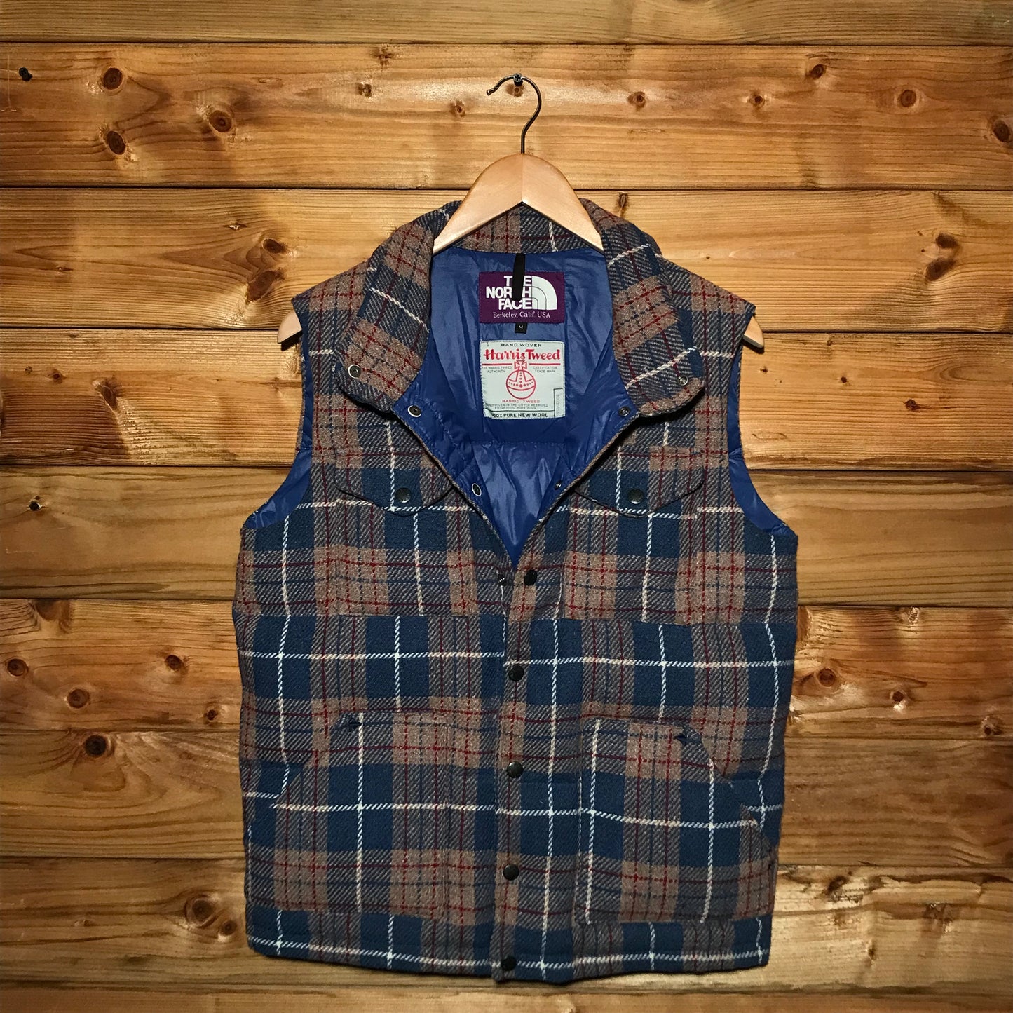2010 The North Face Purple Label x Harris Tweed gilet