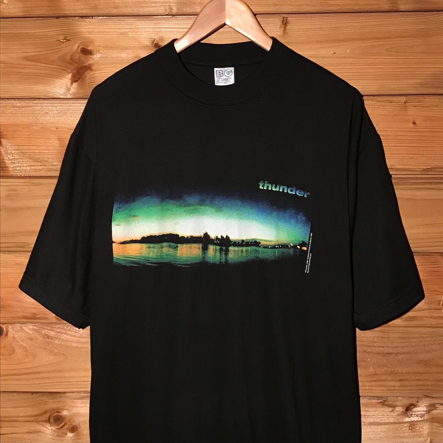 1999 Thunder Giving The Game Away World Tour t shirt