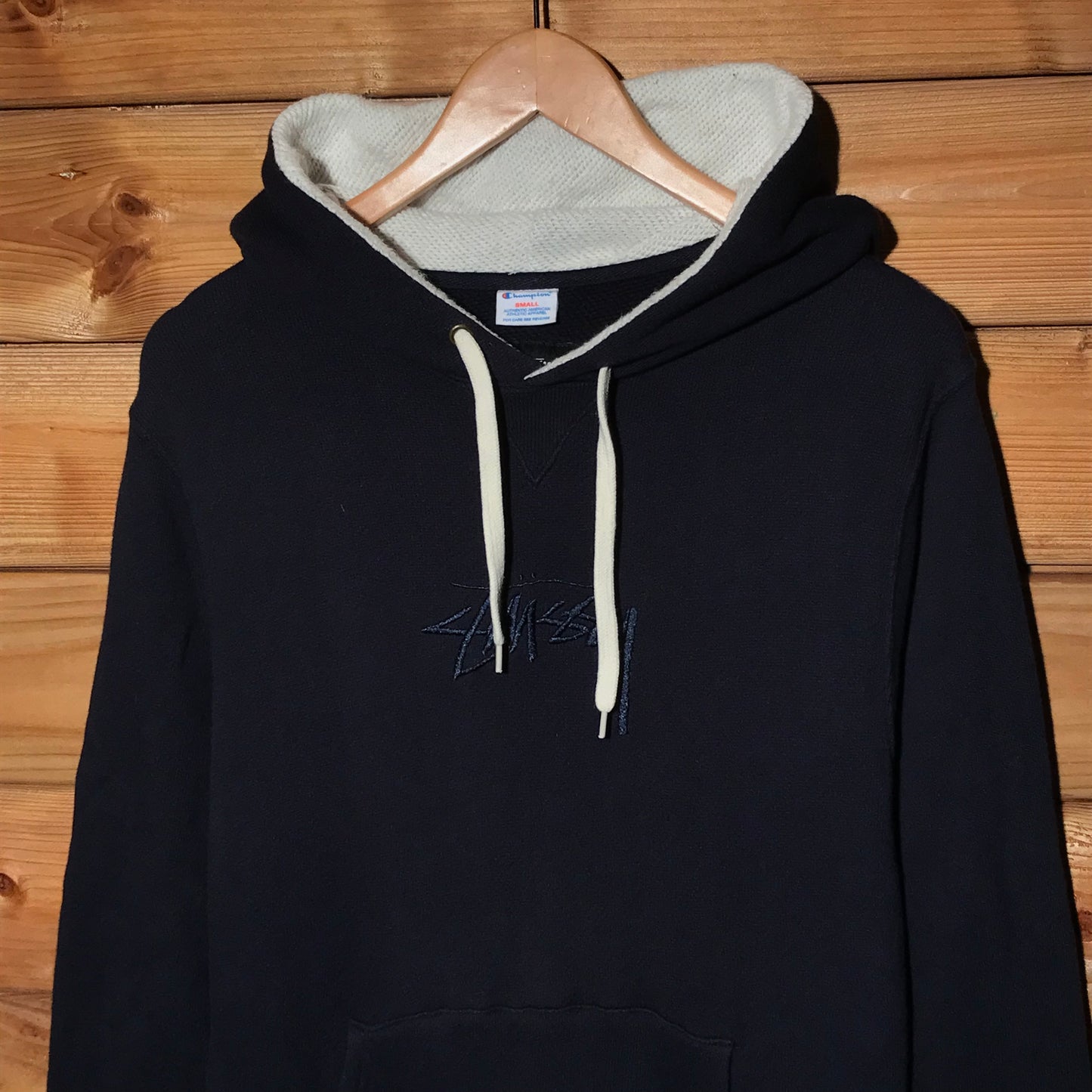 Stüssy x Champion Tonal Script hoodie