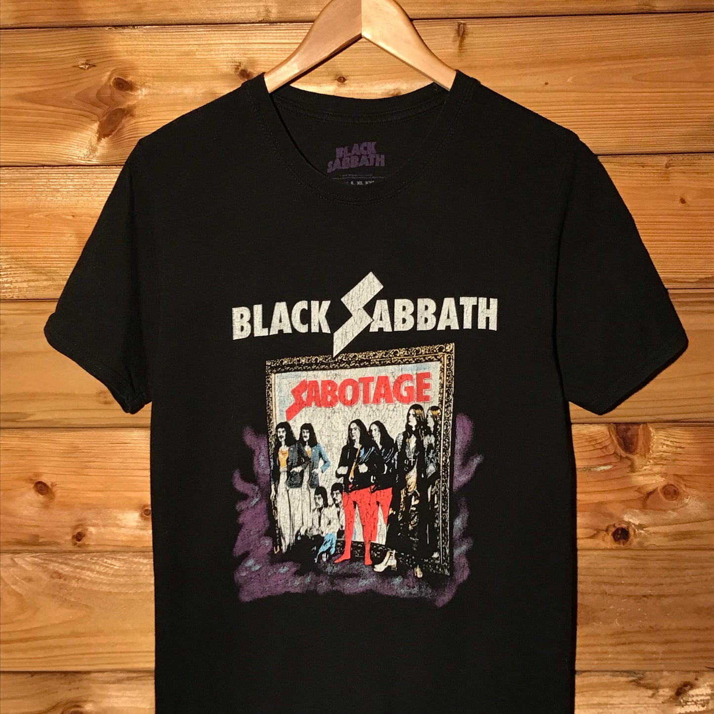 2018 Black Sabbath Sabotage Album t shirt