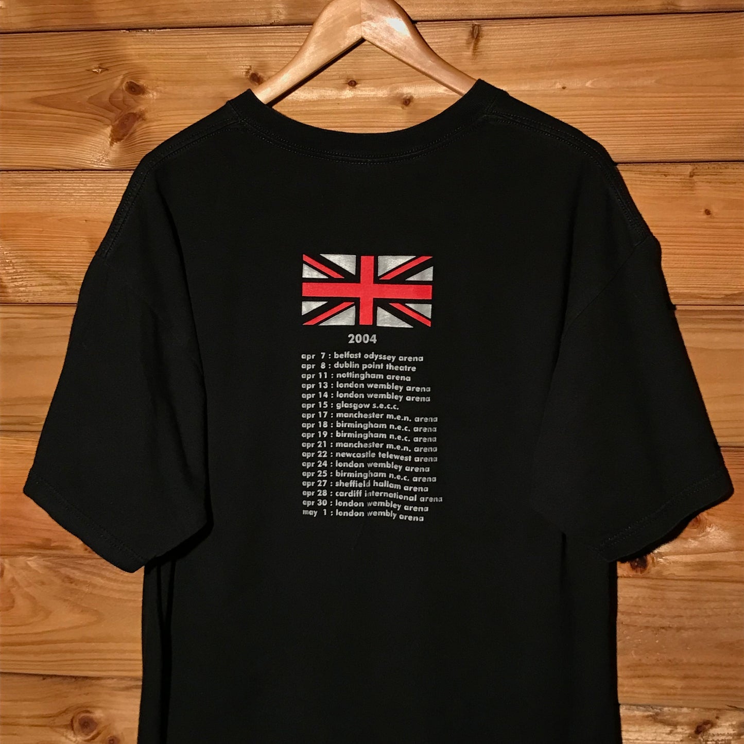 2004 Duran Duran The Reunion UK Tour t shirt