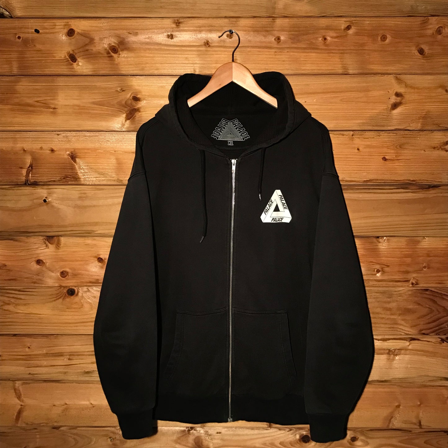 2016 Palace Single Triferg Thermal heavyweight zip up hoodie