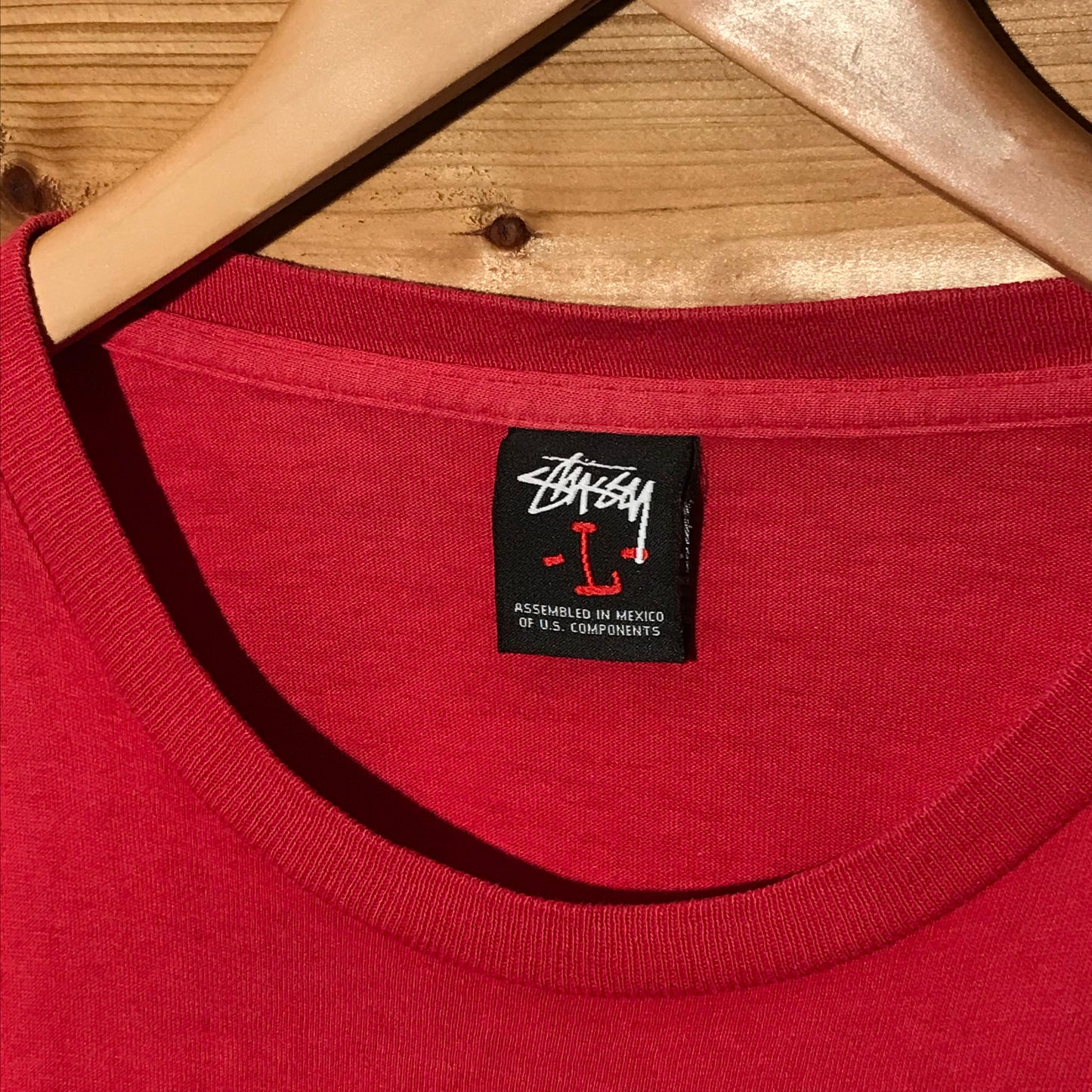 Stüssy International Centre Script Spellout t shirt