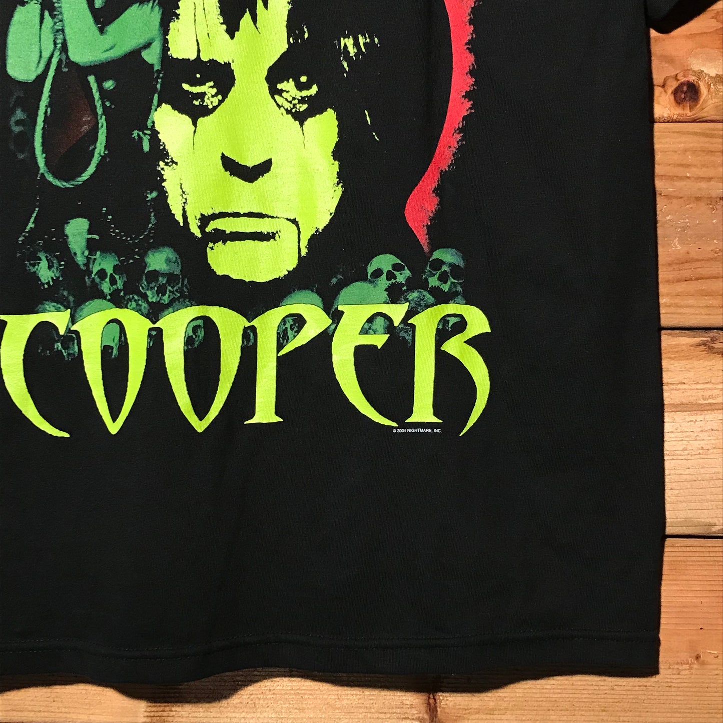 2004 Alice Cooper Eyes of Alice Cooper World Tour t shirt