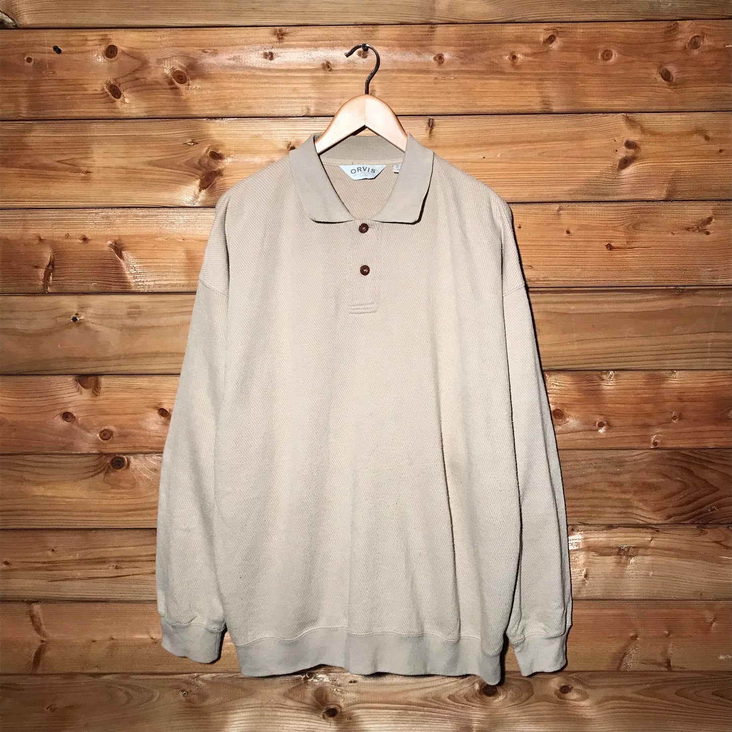 Orvis Elbow Patch knit sweatshirt