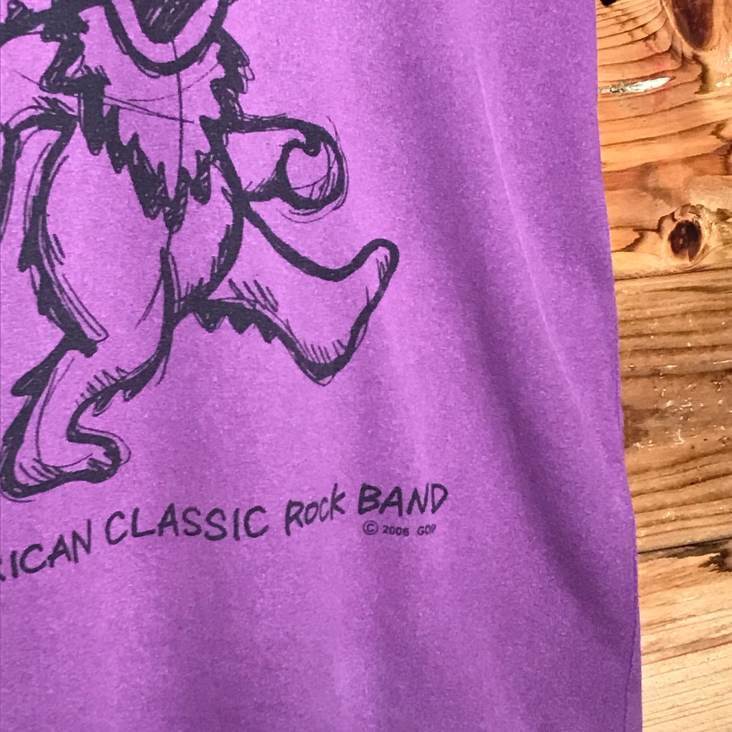 2006 Grateful Dead Dancing Bear t shirt