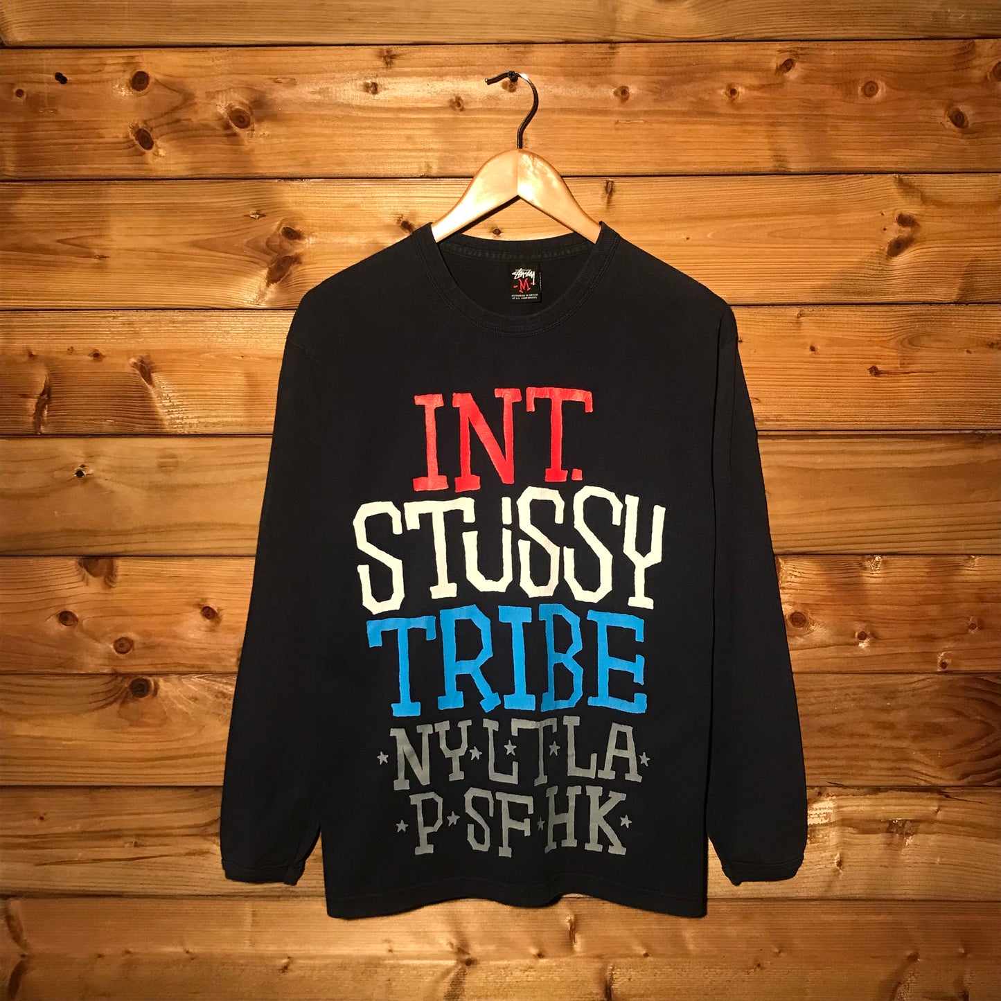 Stüssy International Tribe NYTLA PSFHK long sleeve t shirt