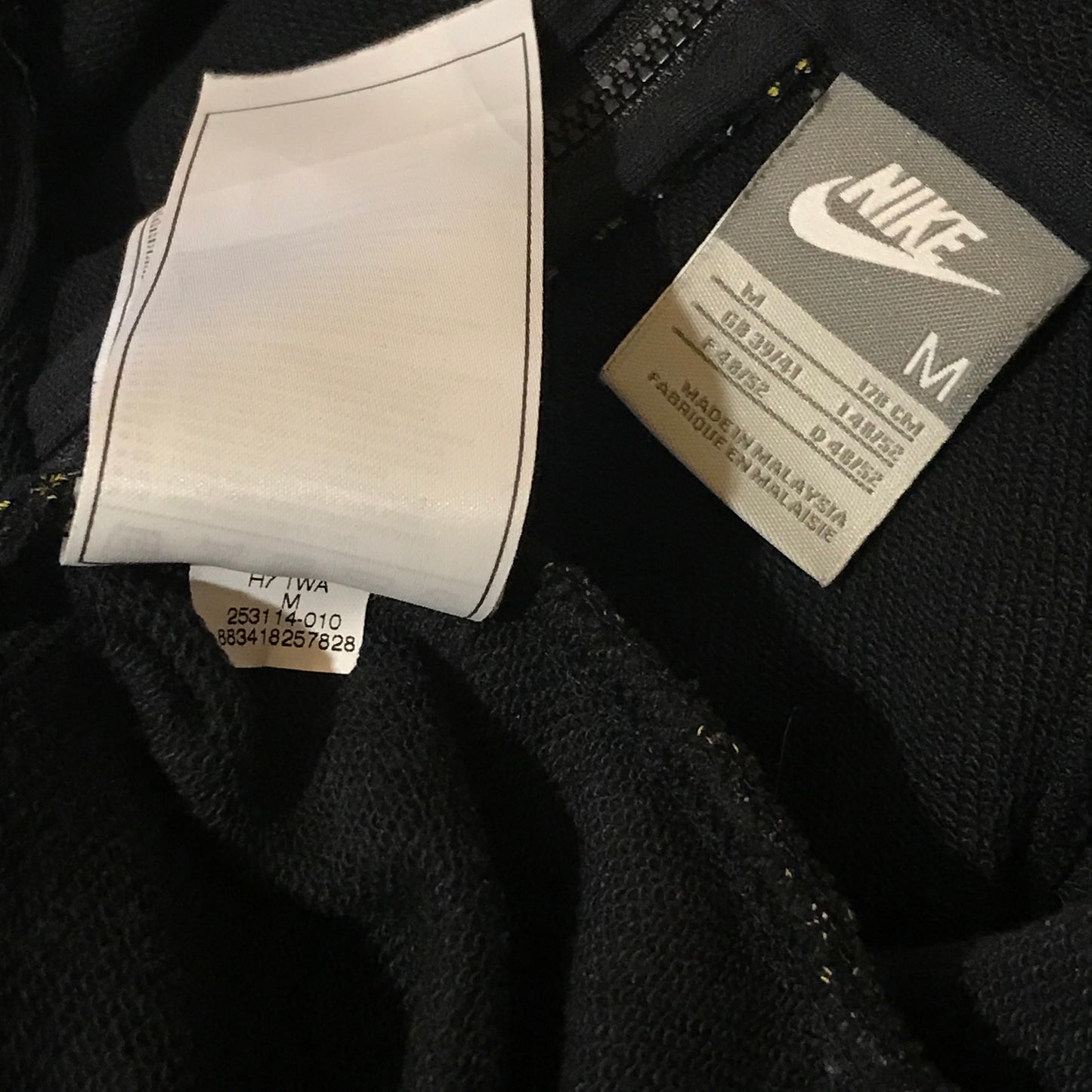 2007 Nike Experimental Jetset THWG full zip through hoodie