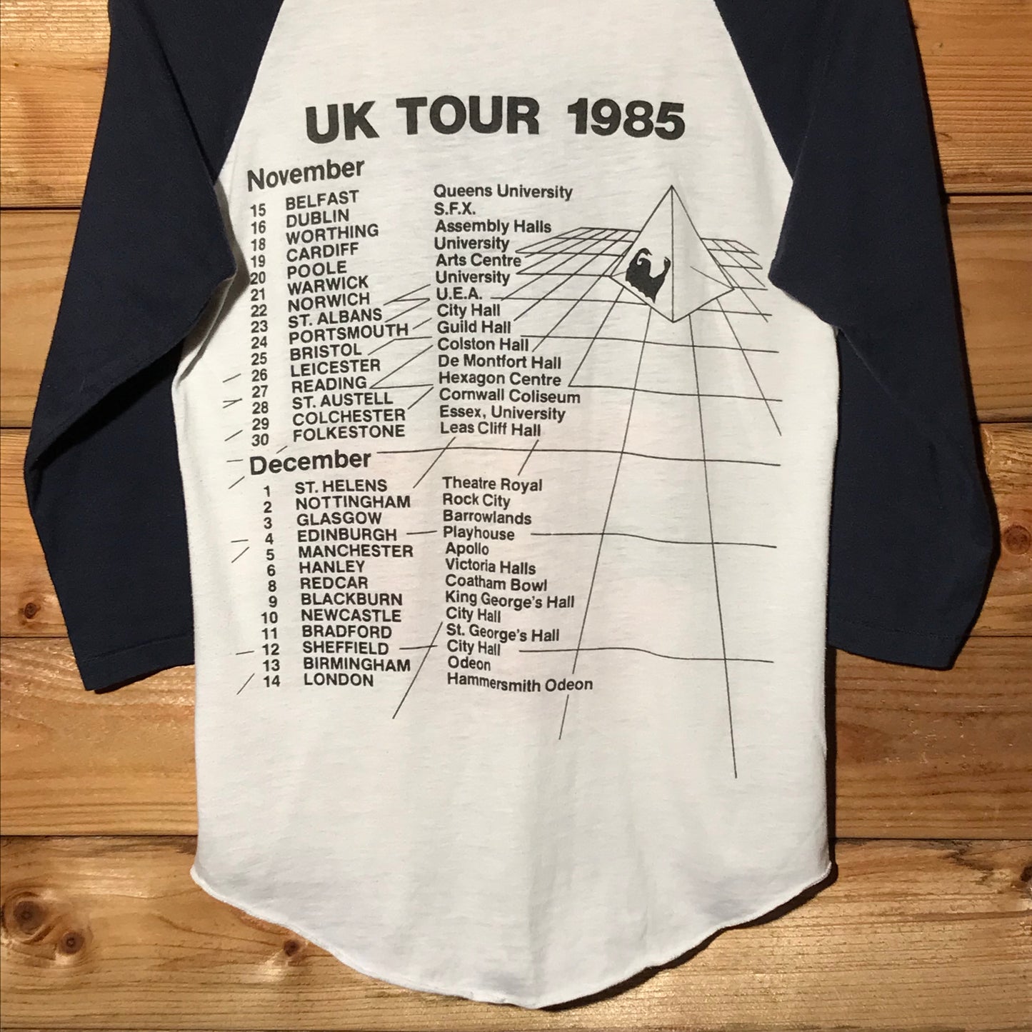 1985 Magnum UK Tour long sleeve t shirt