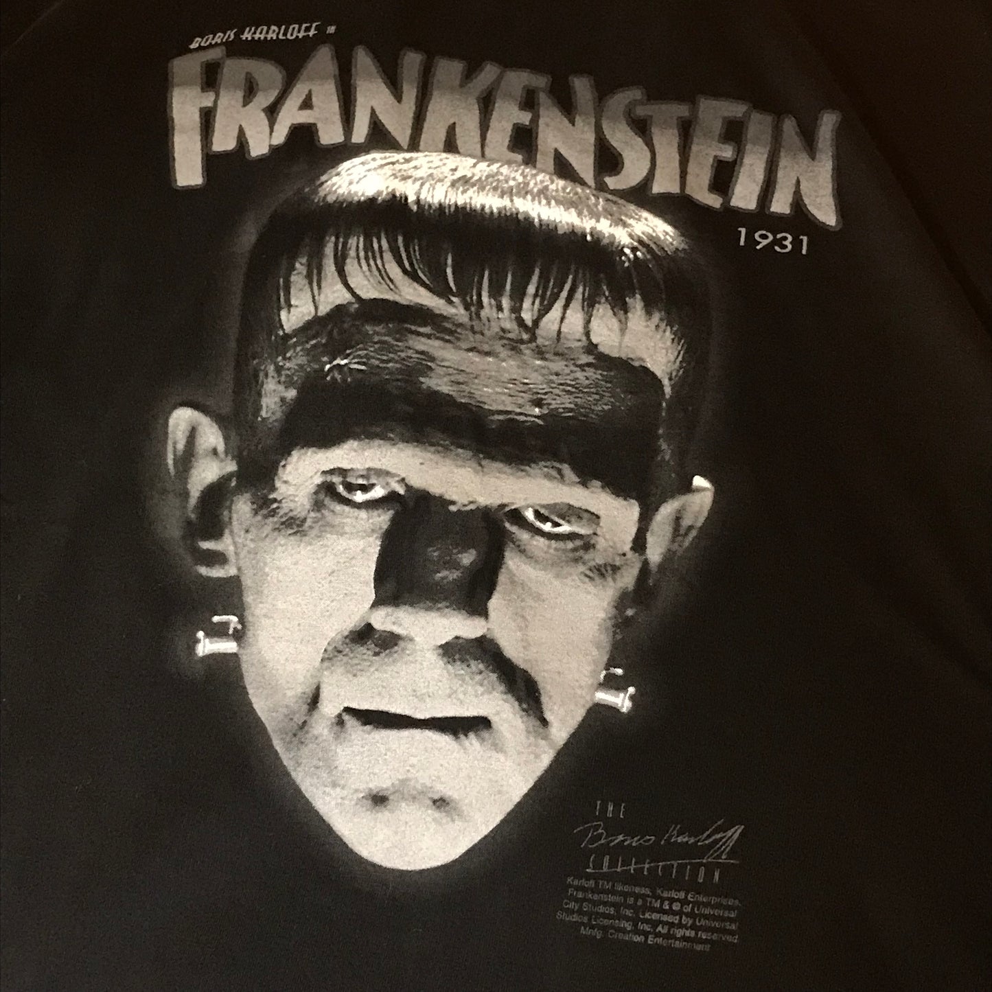 90s Universal Studios Frankenstein Movie Promo t shirt