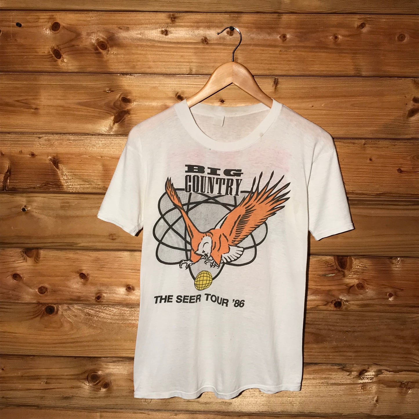 1986 Big Country The Seer UK Tour t shirt