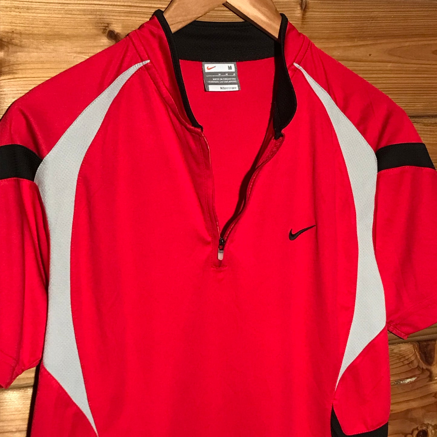 Nike Cycling Essentials quarter zip t shirt