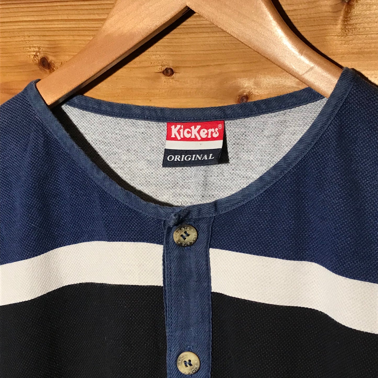 Kickers Striped polo t shirt