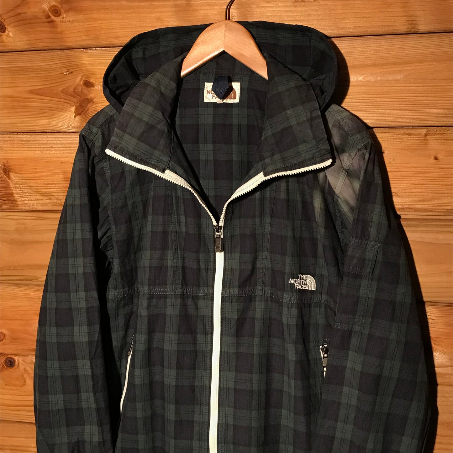 The North Face Plaid Tartan AOP jacket