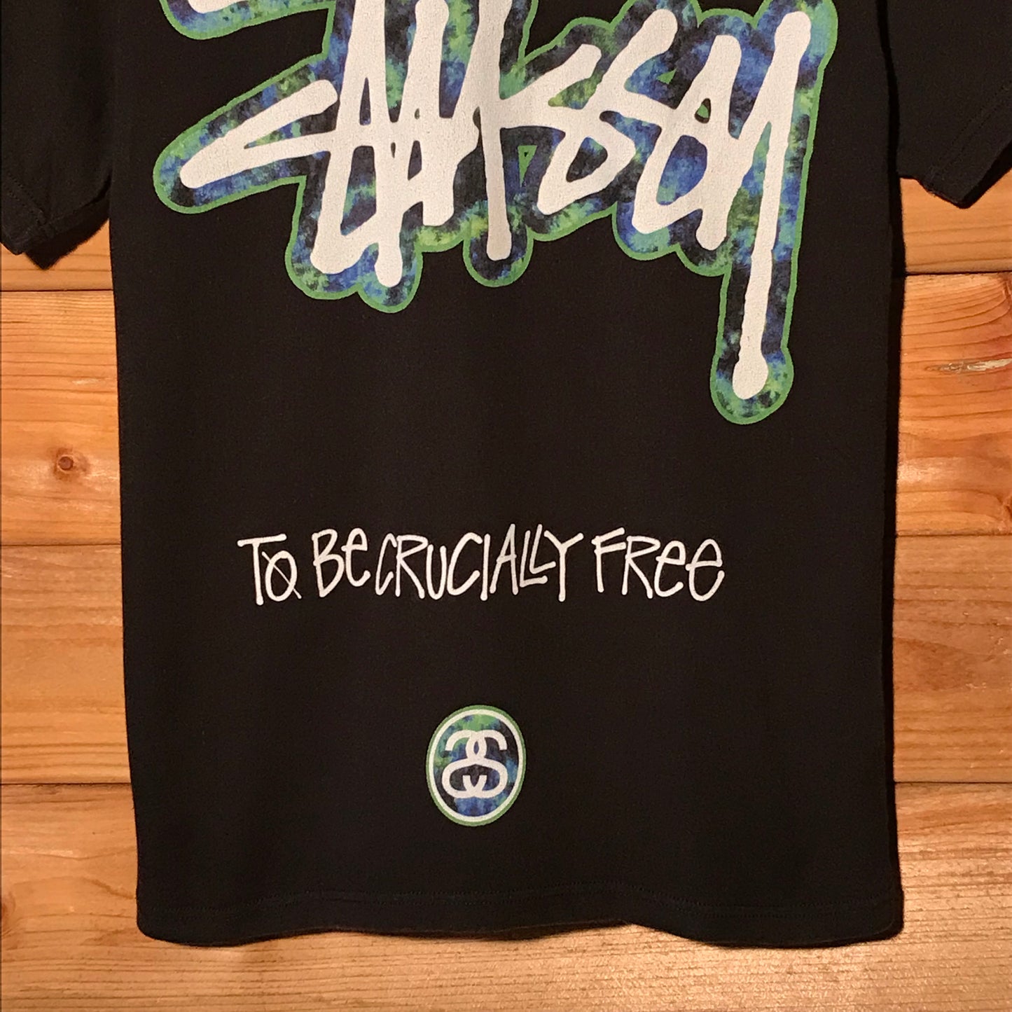 Stüssy x Facetasm Crucially Free t shirt