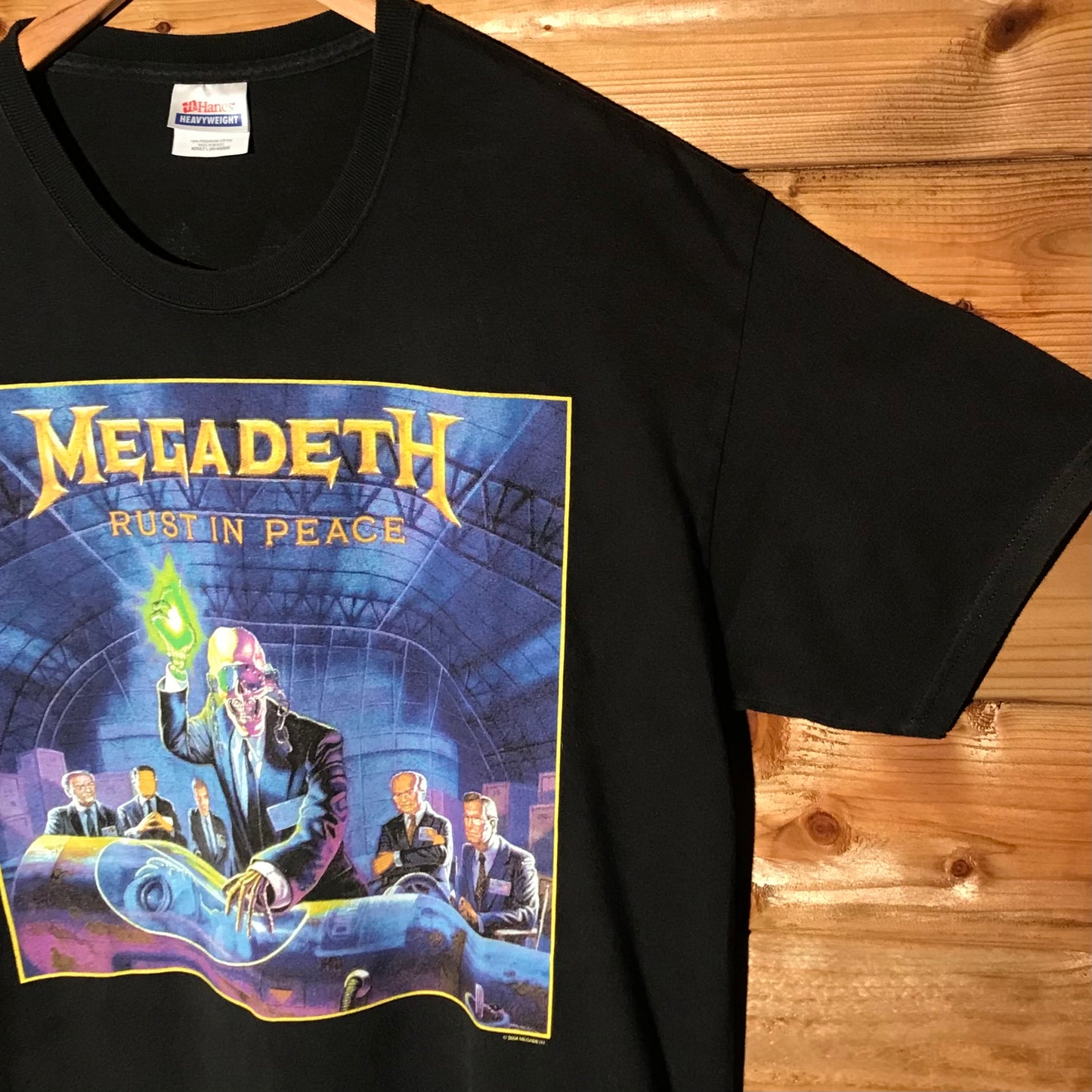 2004 Megadeth Rust In Peace Album t shirt