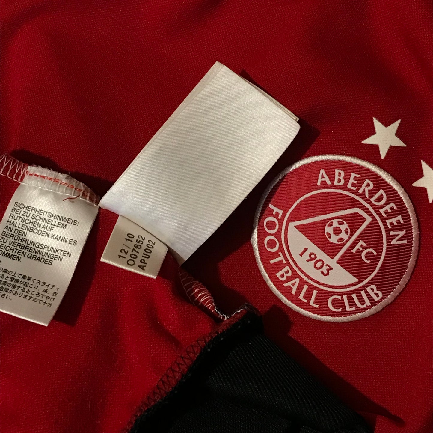 2010 Adidas Aberdeen Training sweatshirt