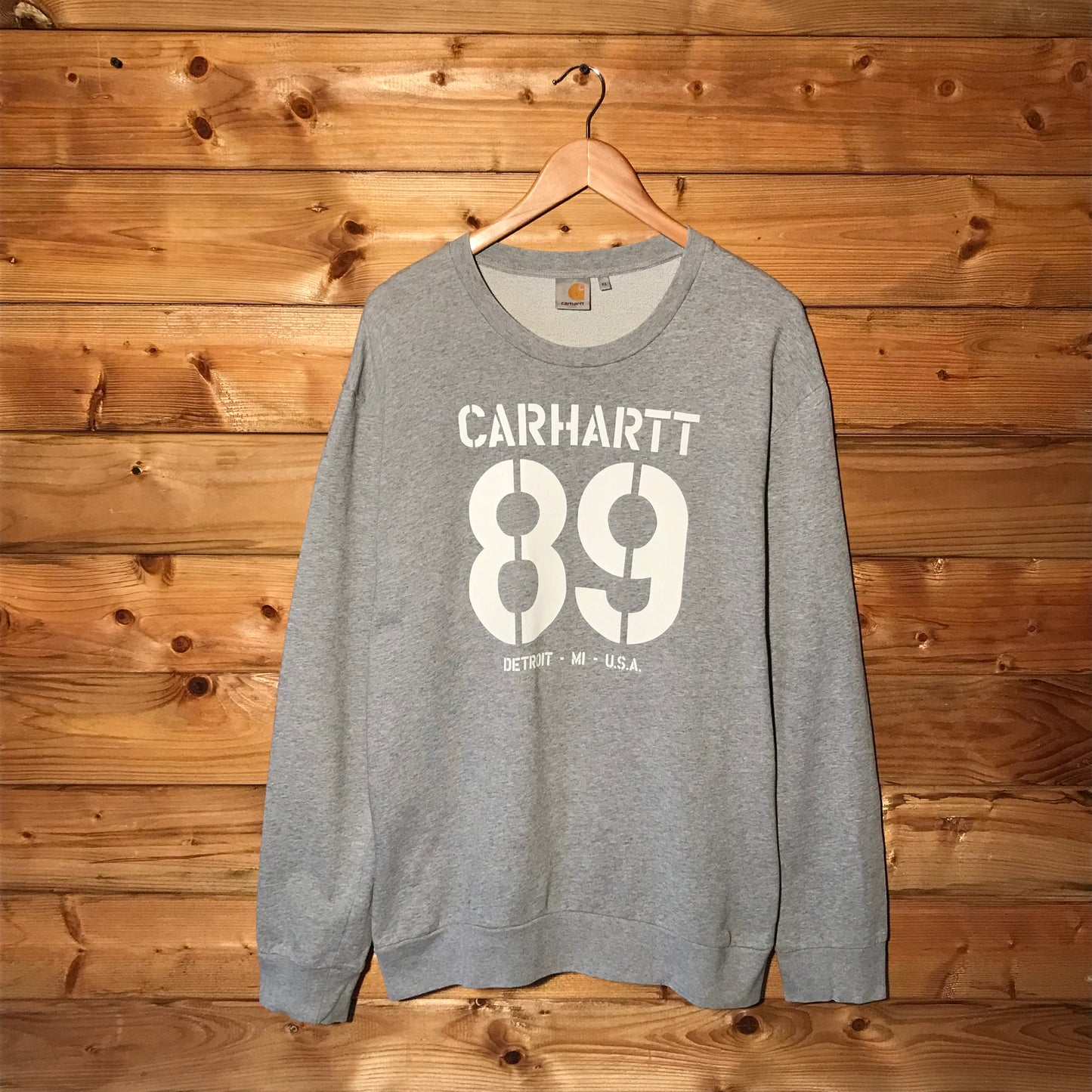 Carhartt WIP Stencil 89 Spellout sweatshirt