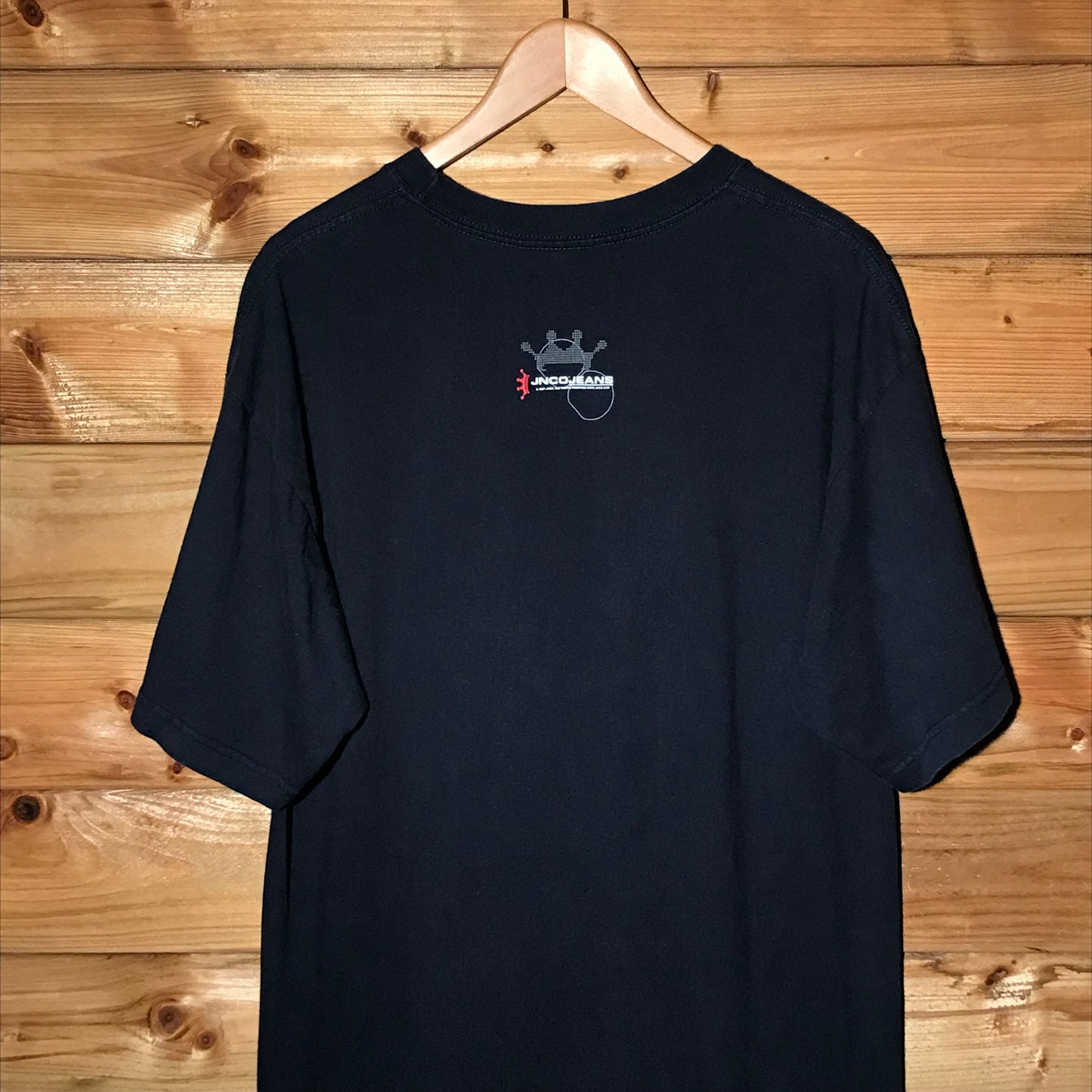 2001 JNCO Website Centre Spellout t shirt