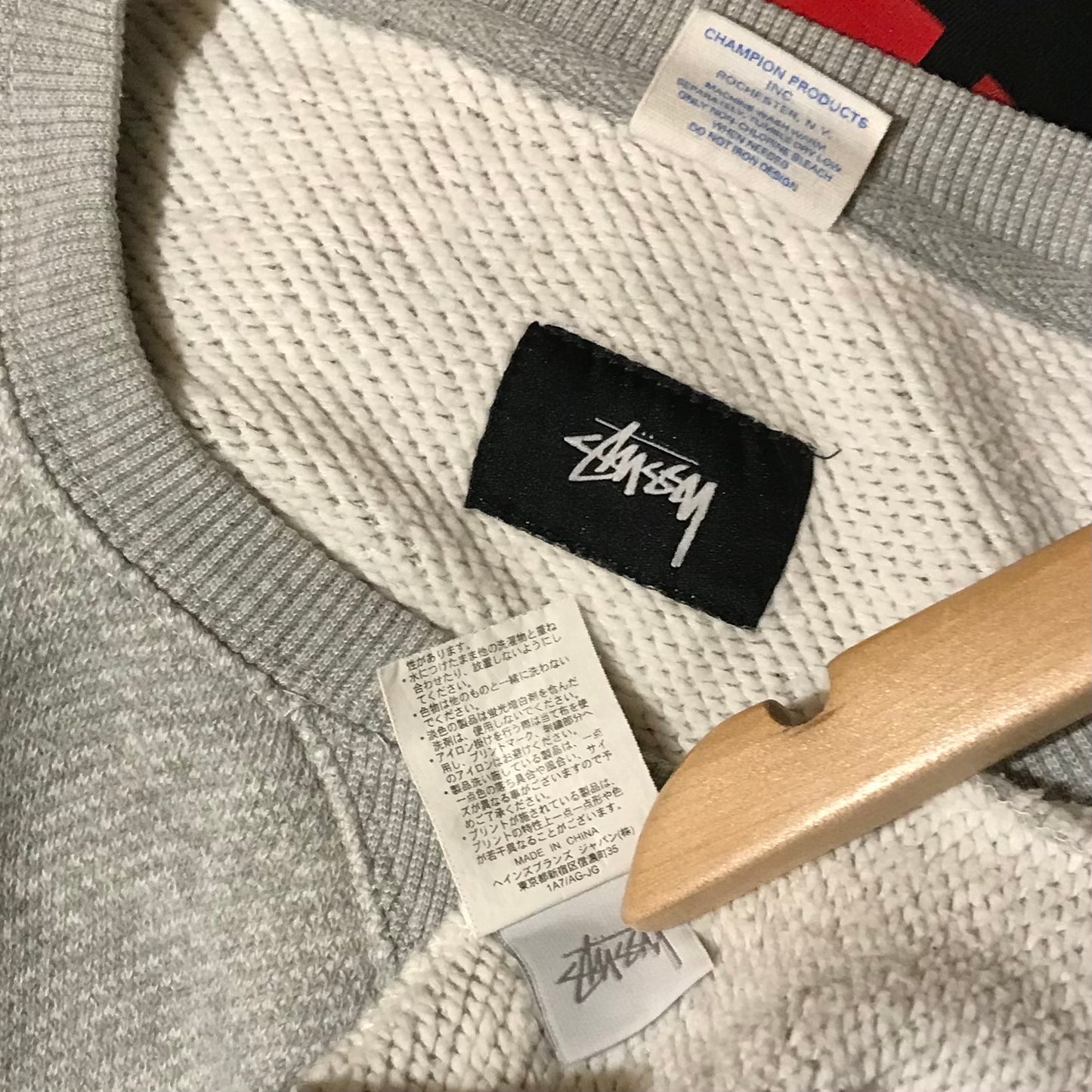 Stüssy x Champion Tonal Script sweatshirt