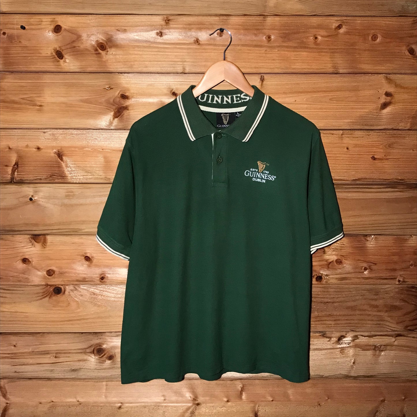 Guinness Dublin polo t shirt