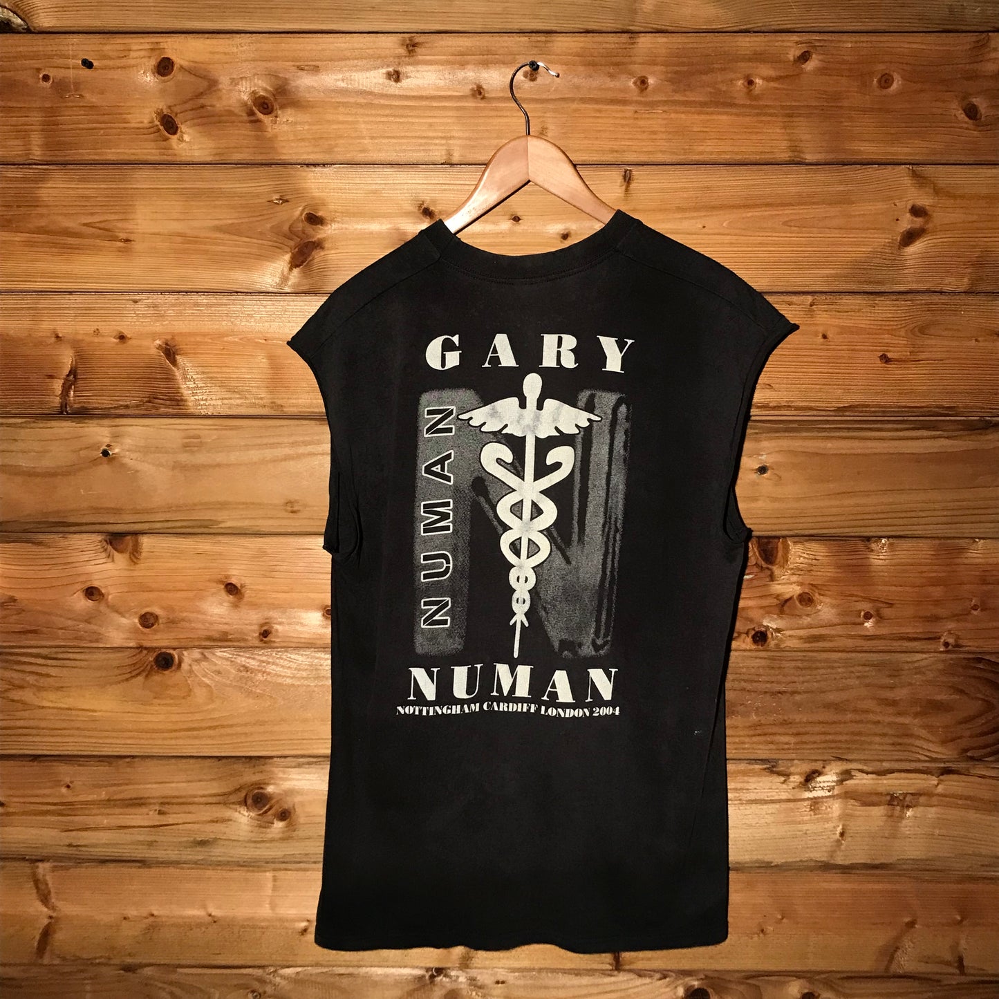 2004 Gary Numan UK Mini Tour tank top t shirt