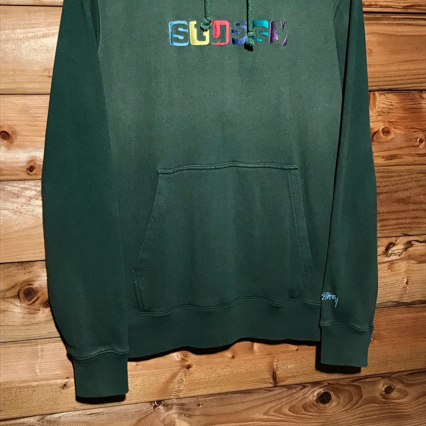 Stüssy Multi Blocks Centre Spellout hoodie