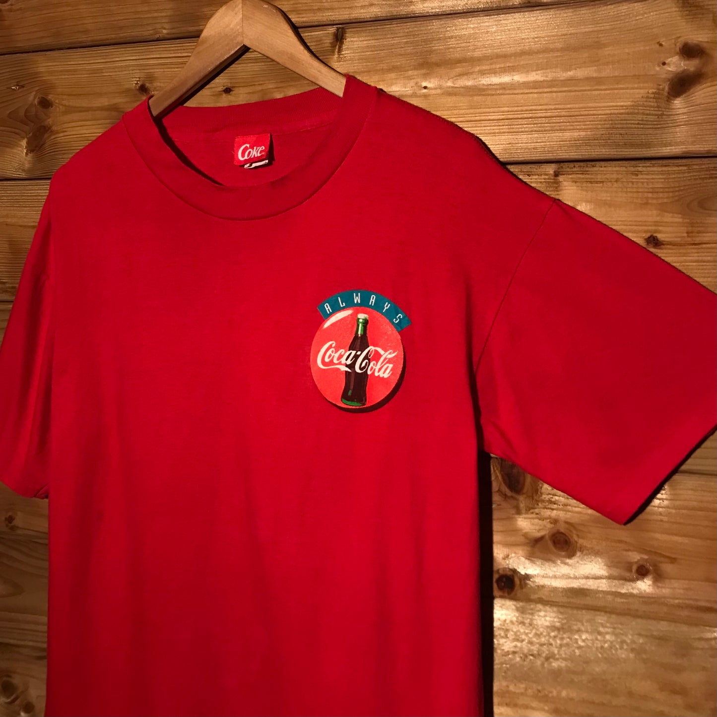 1994 Coca Cola Always Coke Promo t shirt