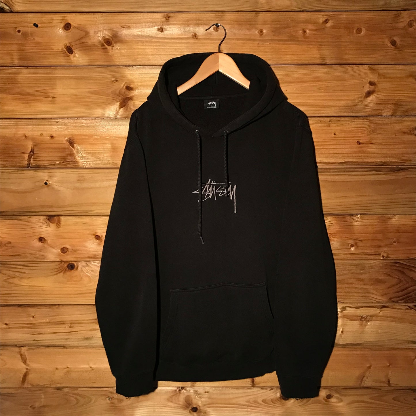 Stüssy Tonal Centre Script Spellout hoodie