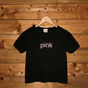 1997 Aerosmith Pink Centre Spellout Song Promo Baby Style t shirt