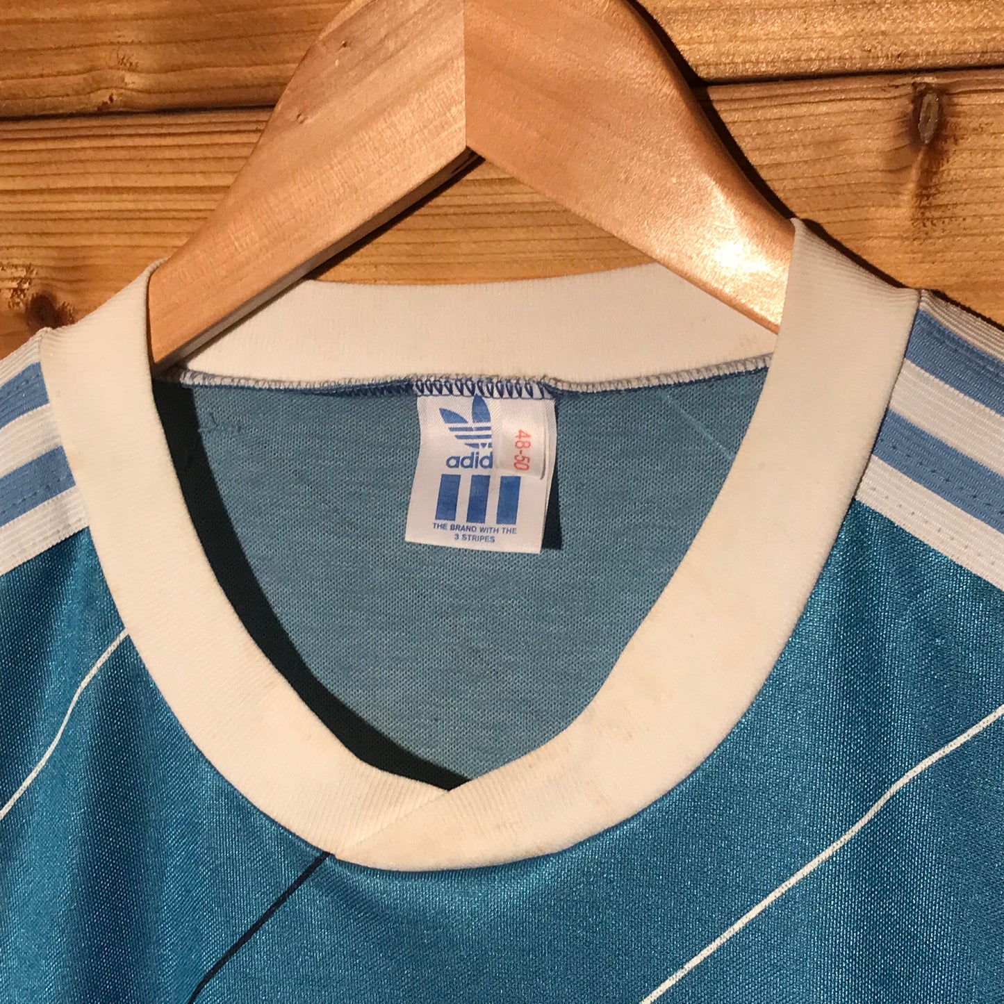 80s Adidas Rost Šport Striped t shirt