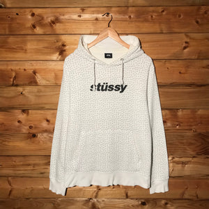 Stüssy Reflective Dotted Centre Spellout hoodie