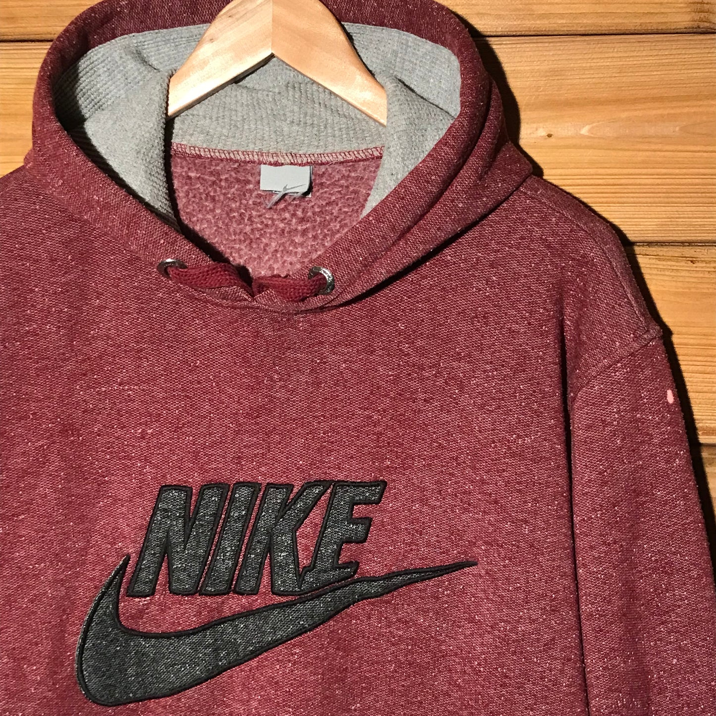 Nike Centre Swoosh and Spellout hoodie