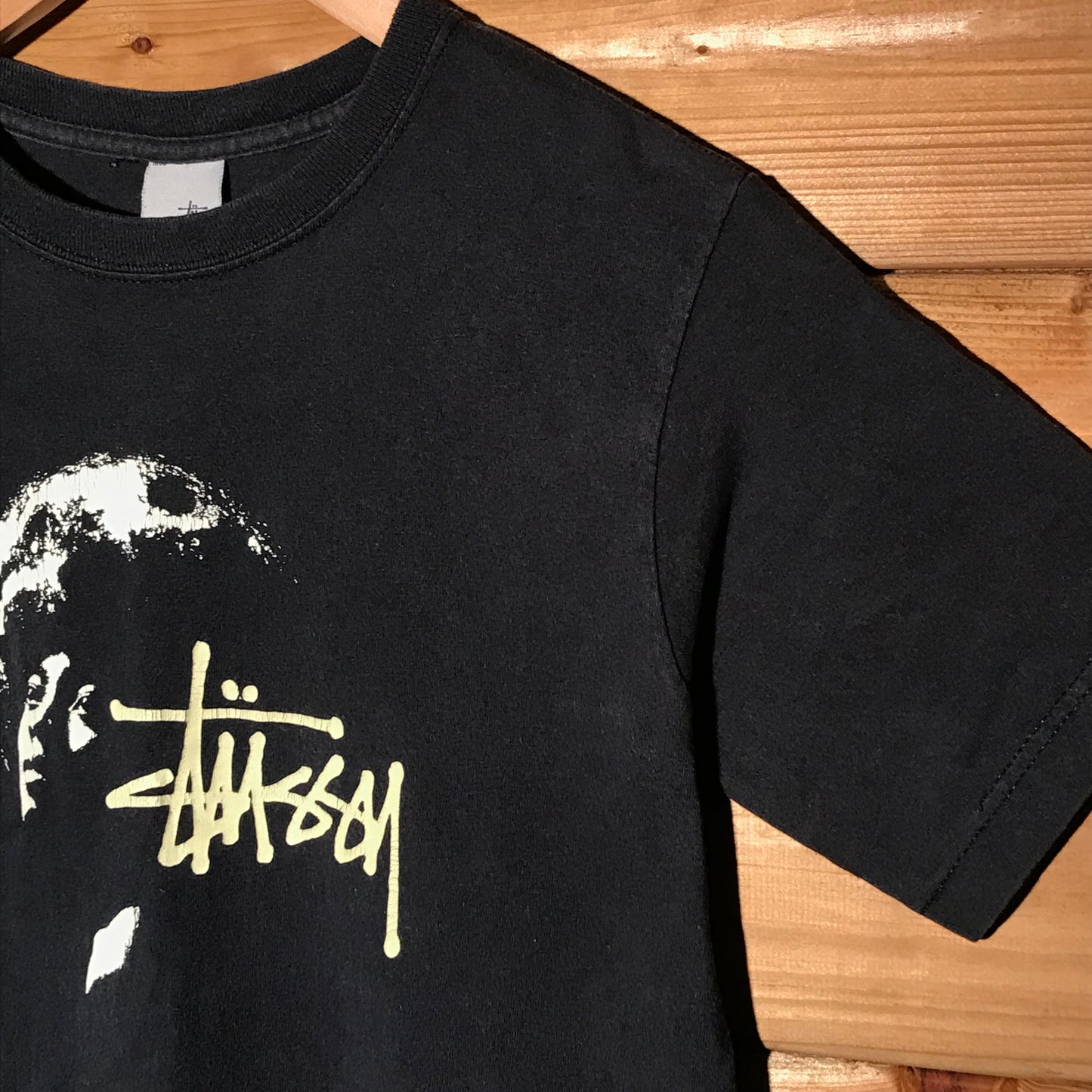 Stüssy Afro Centre Script Spellout t shirt