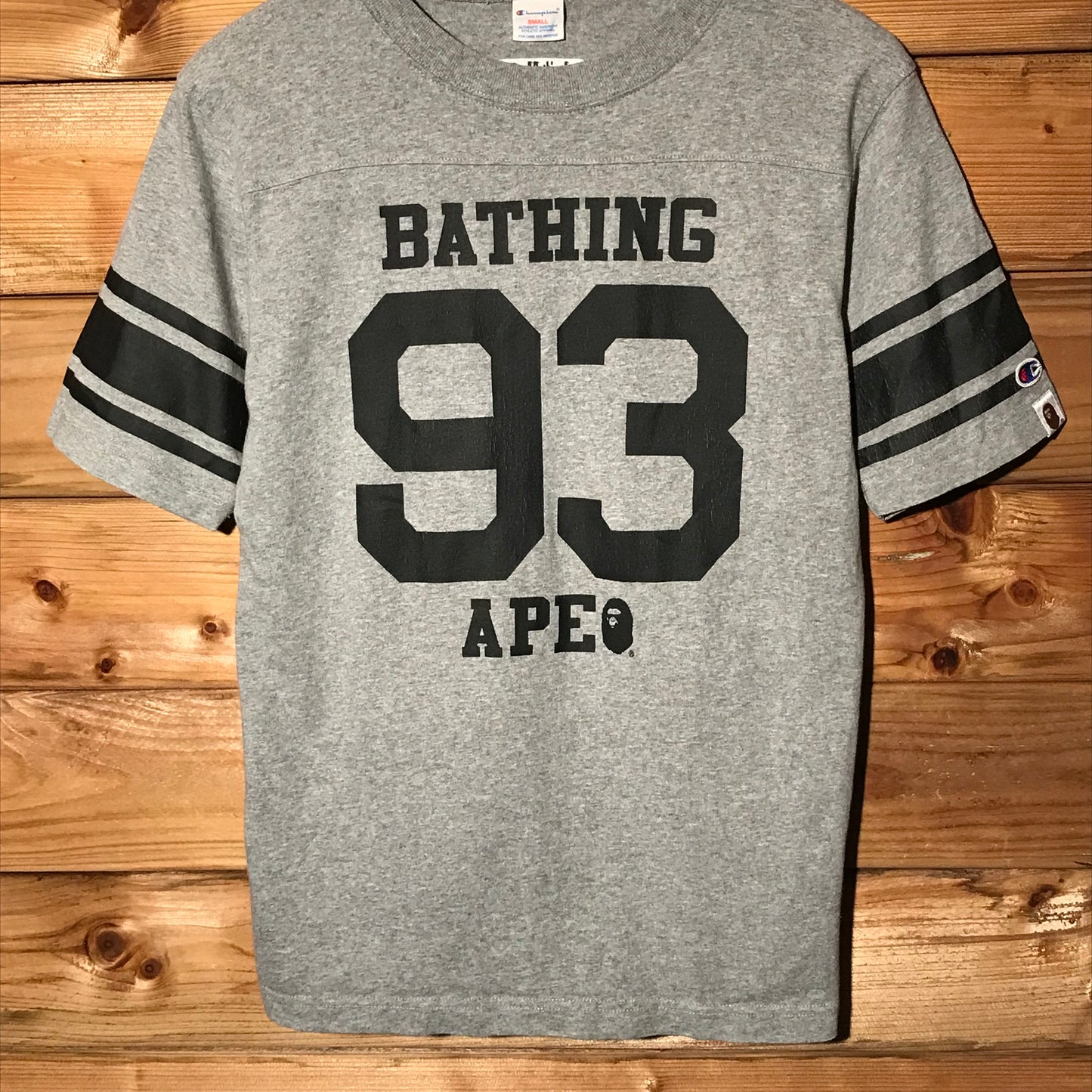 2016 Bape, A Bathing Ape x Champion 93 t shirt