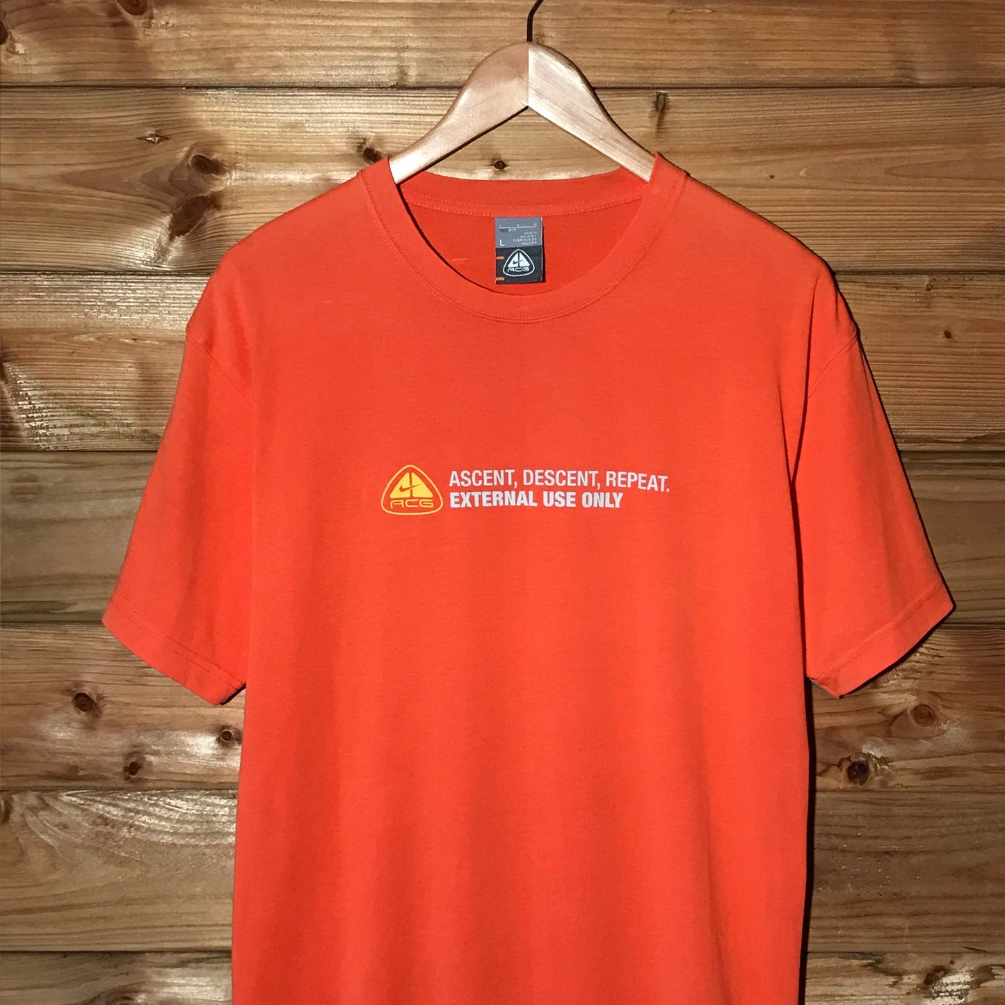 2004 Nike ACG Ascent, Descent, Repeat t shirt