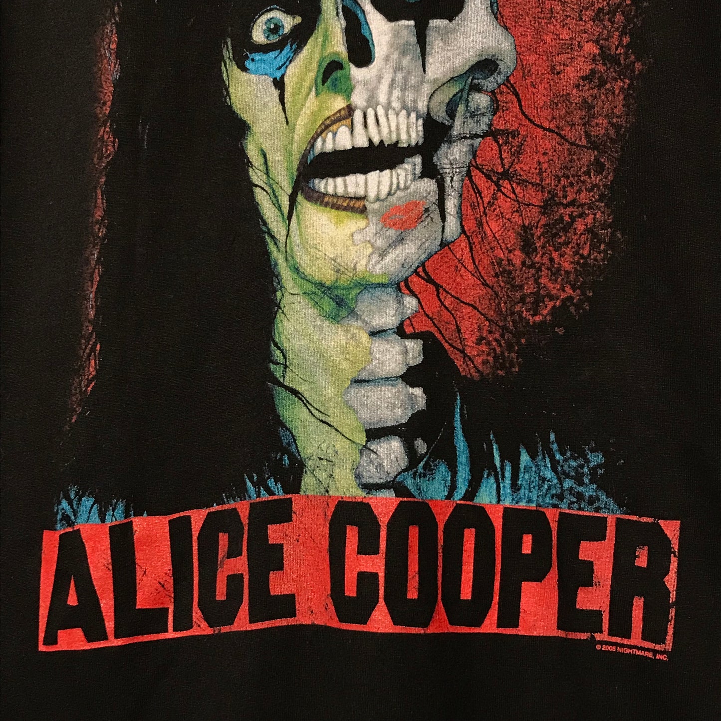 2005 Alice Cooper Trash Dirty Diamonds World Tour t shirt