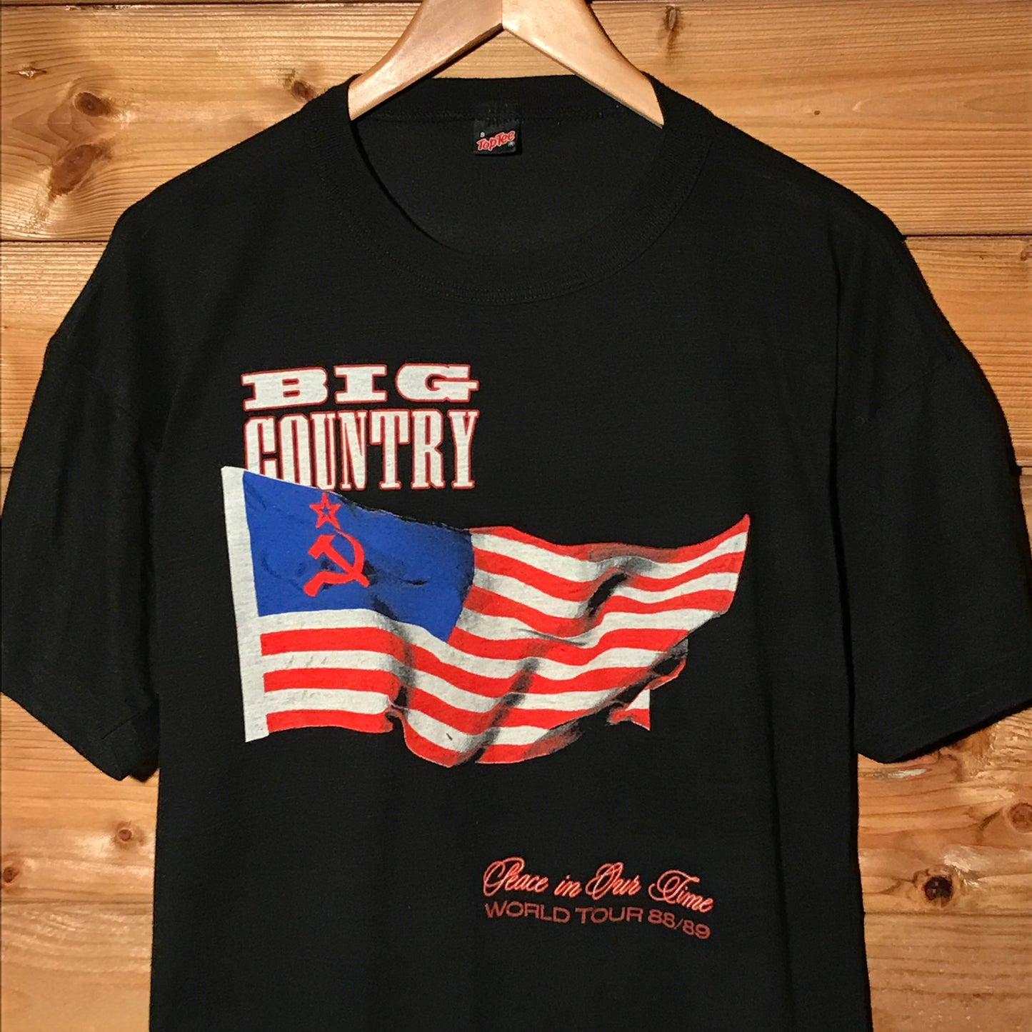 1988 Big Country Peace In Our Time World Tour t shirt