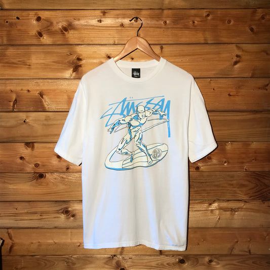 2011 Stüssy x Marvel Silver Surfer t shirt