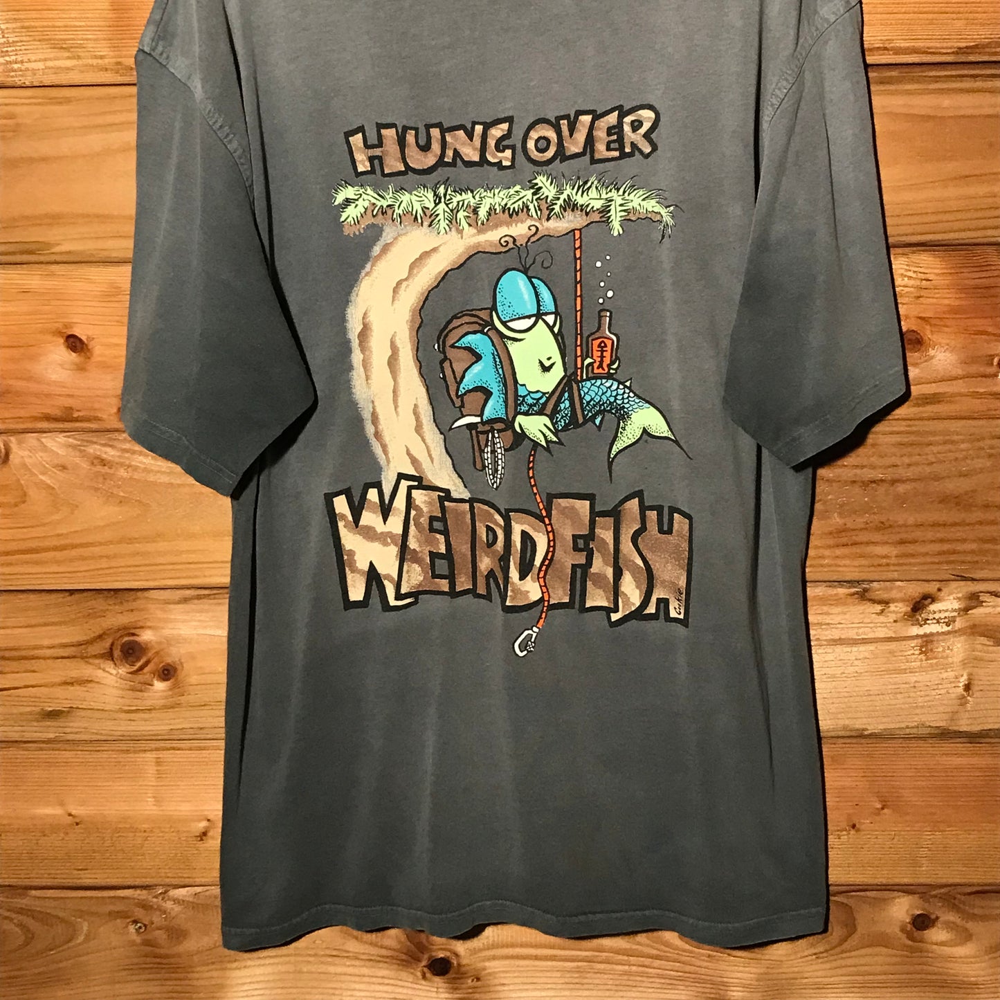 Weird Fish Hung Over Artist t shirt