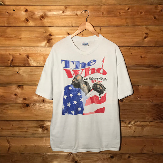 1989 The Who The Kids Are Alright USA Tour t shirt