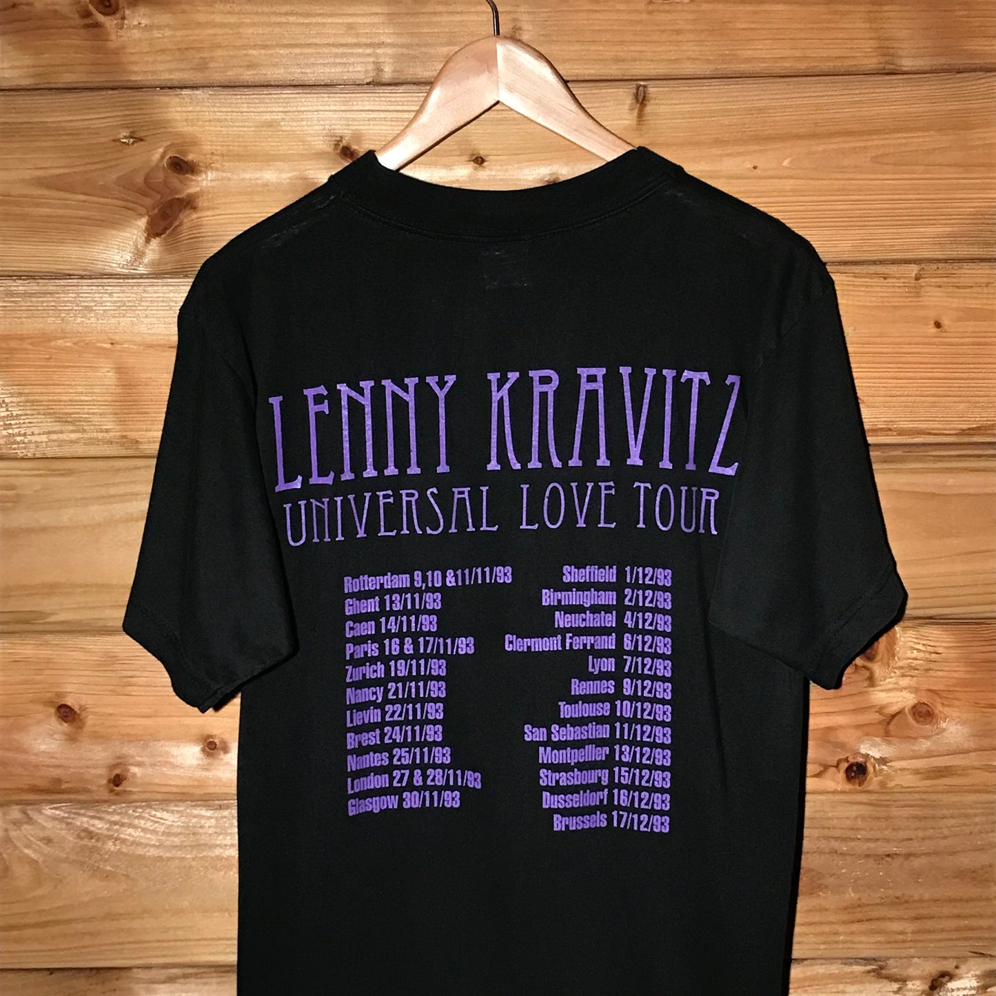 1993 Lenny Kravitz Universal Love Tour t shirt