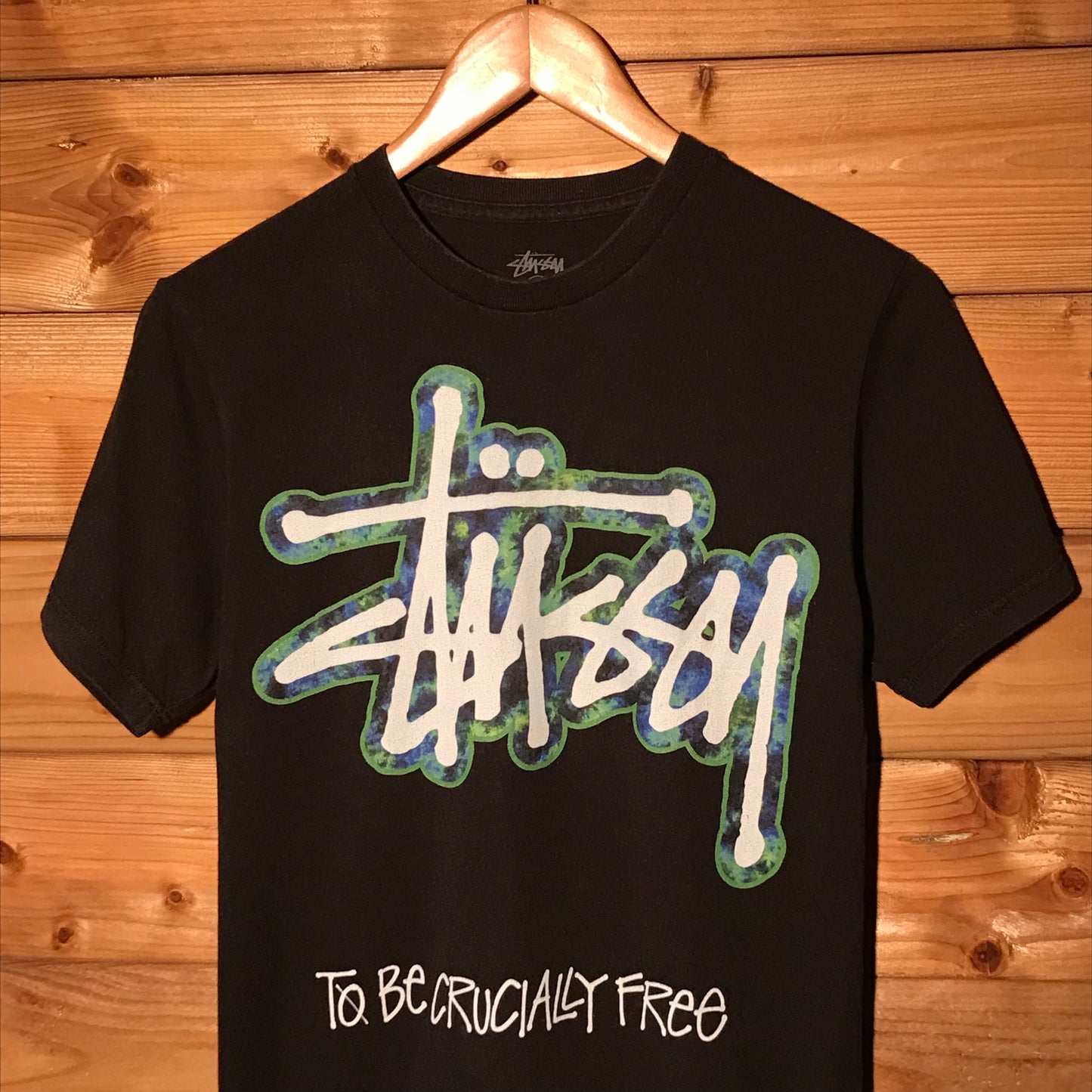 Stüssy x Facetasm Crucially Free t shirt