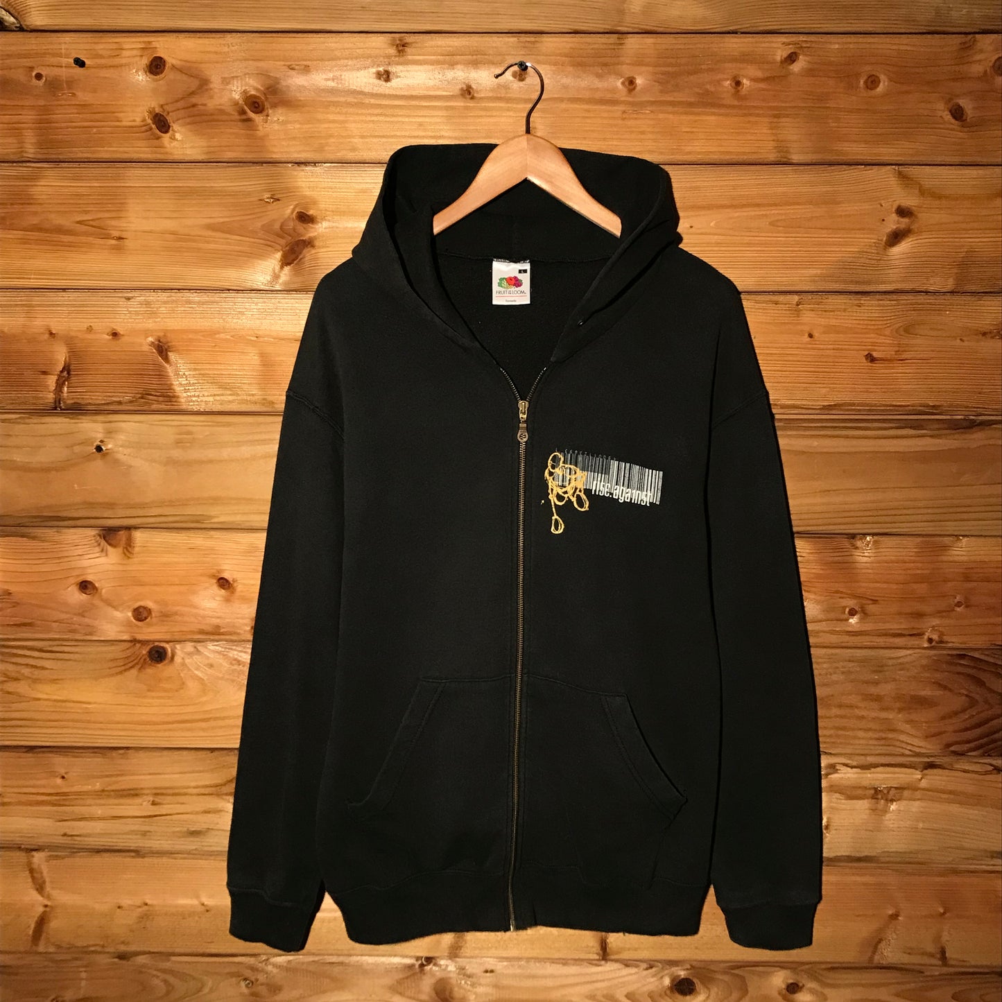 Rise Against Band zip up hoodie