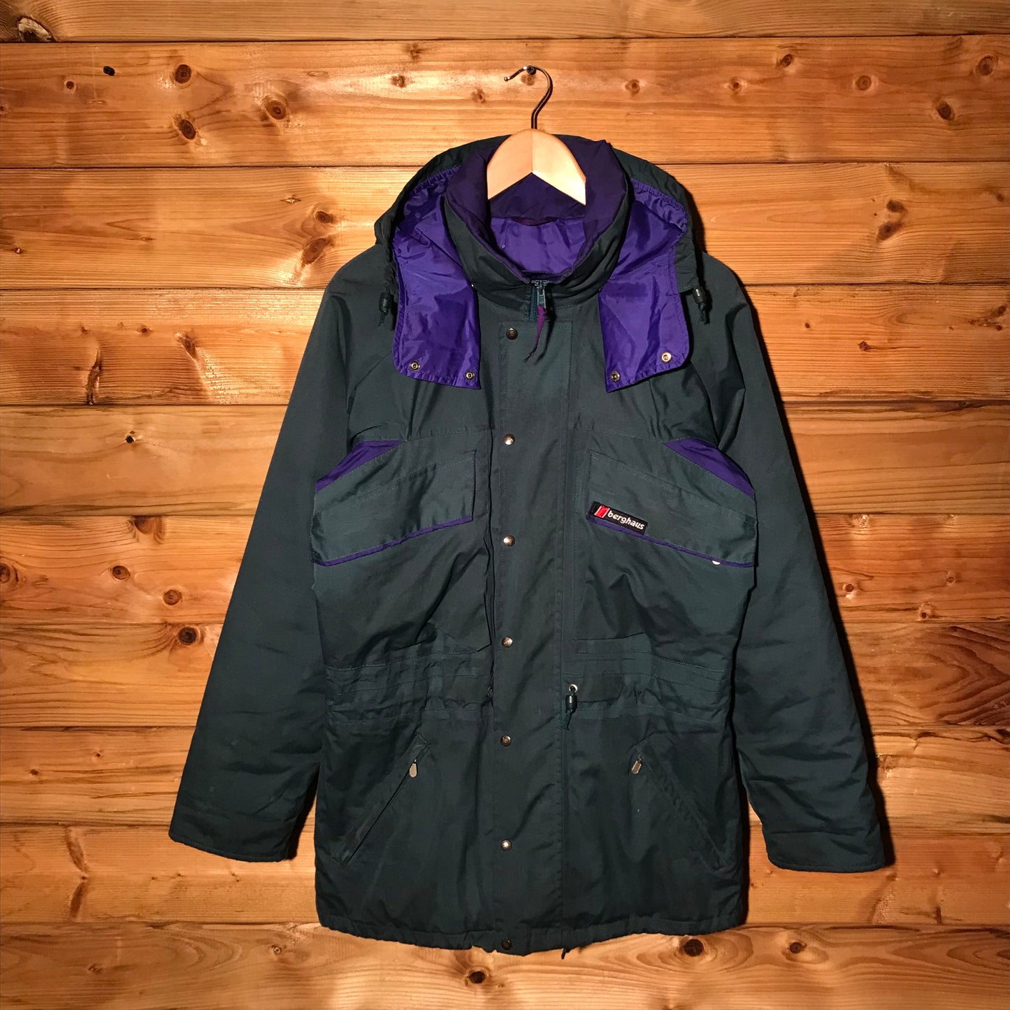 90s Berghaus Serac XP zip up parka jacket