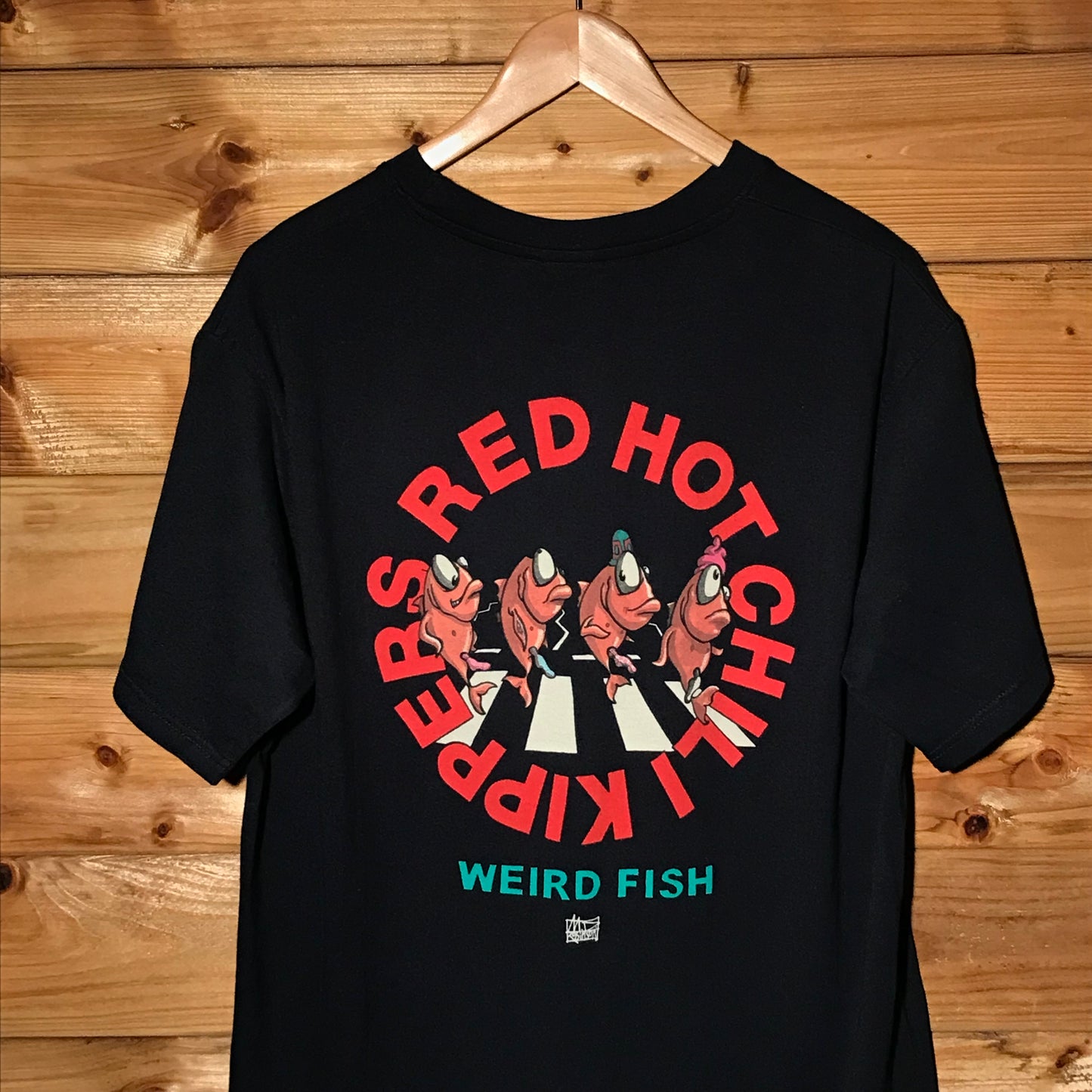 Weird Fish Red Hot Chilli Kippers Band Parody t shirt